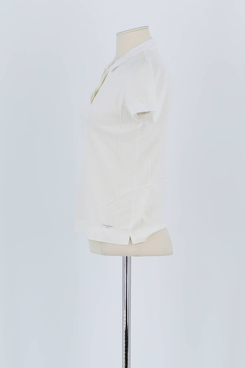 Polo shirt CALVIN KLEIN - Seconde Main White