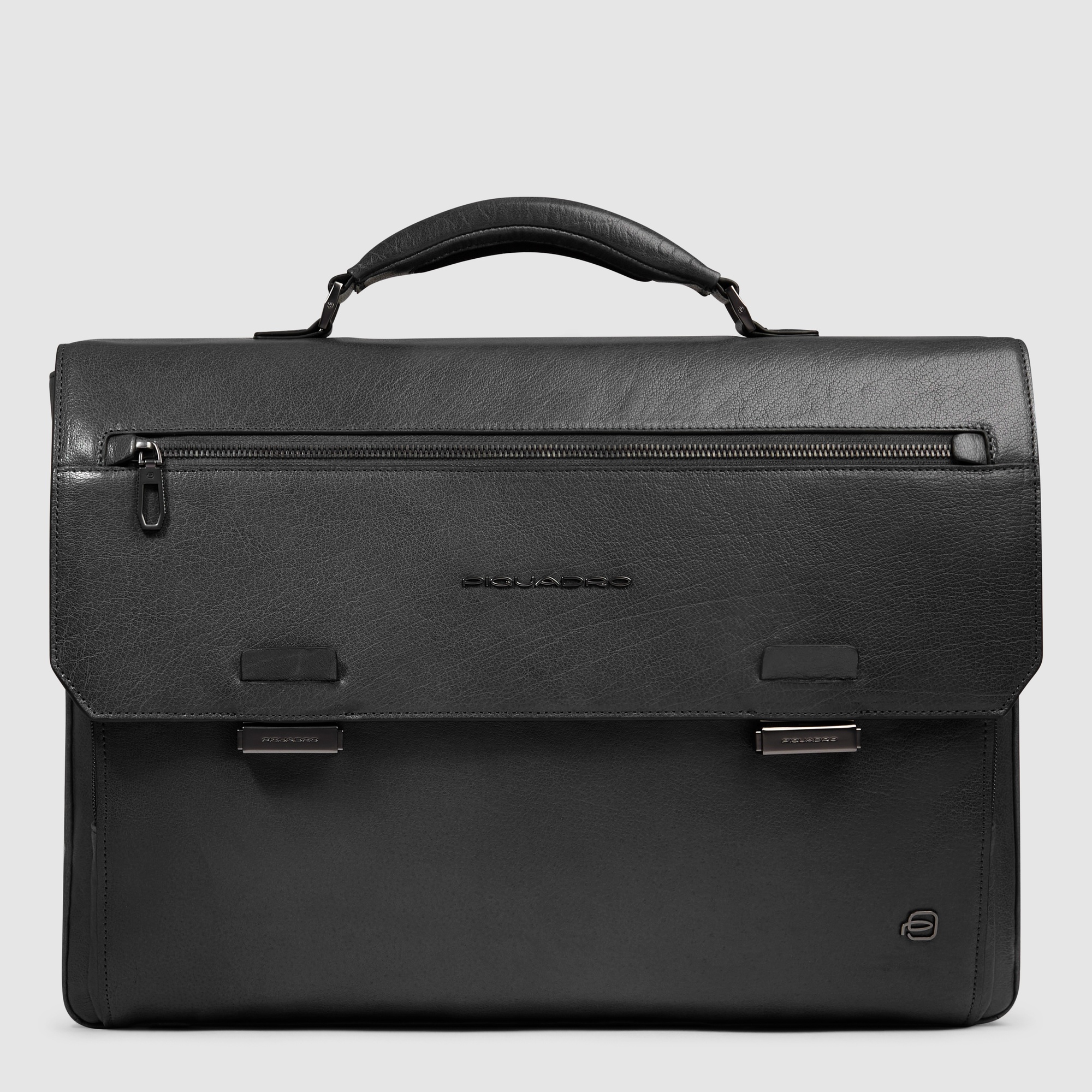 15.6" Laptop Sleeve PIQUADRO Black
