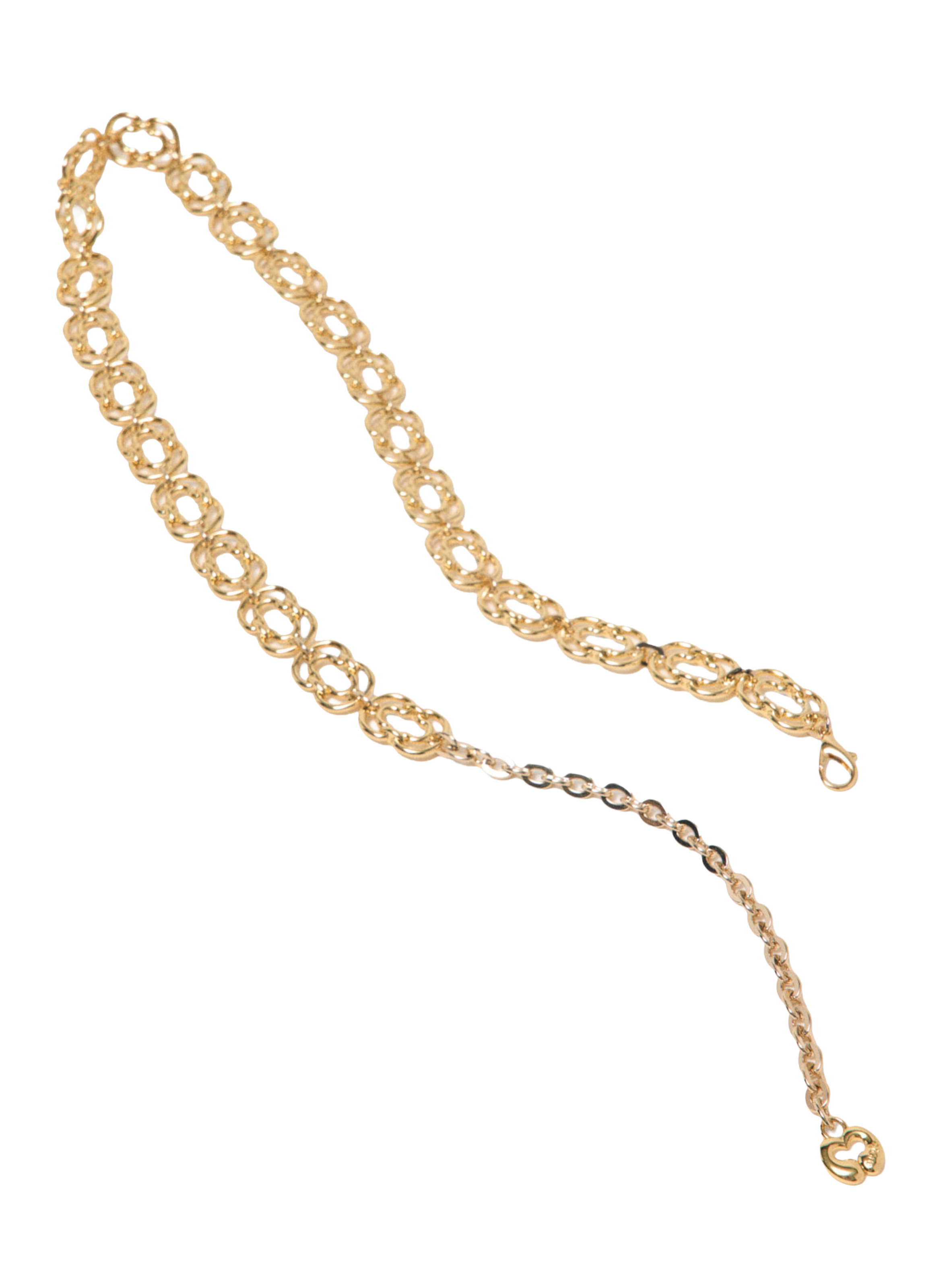 Brass chain belt MAJE Golden