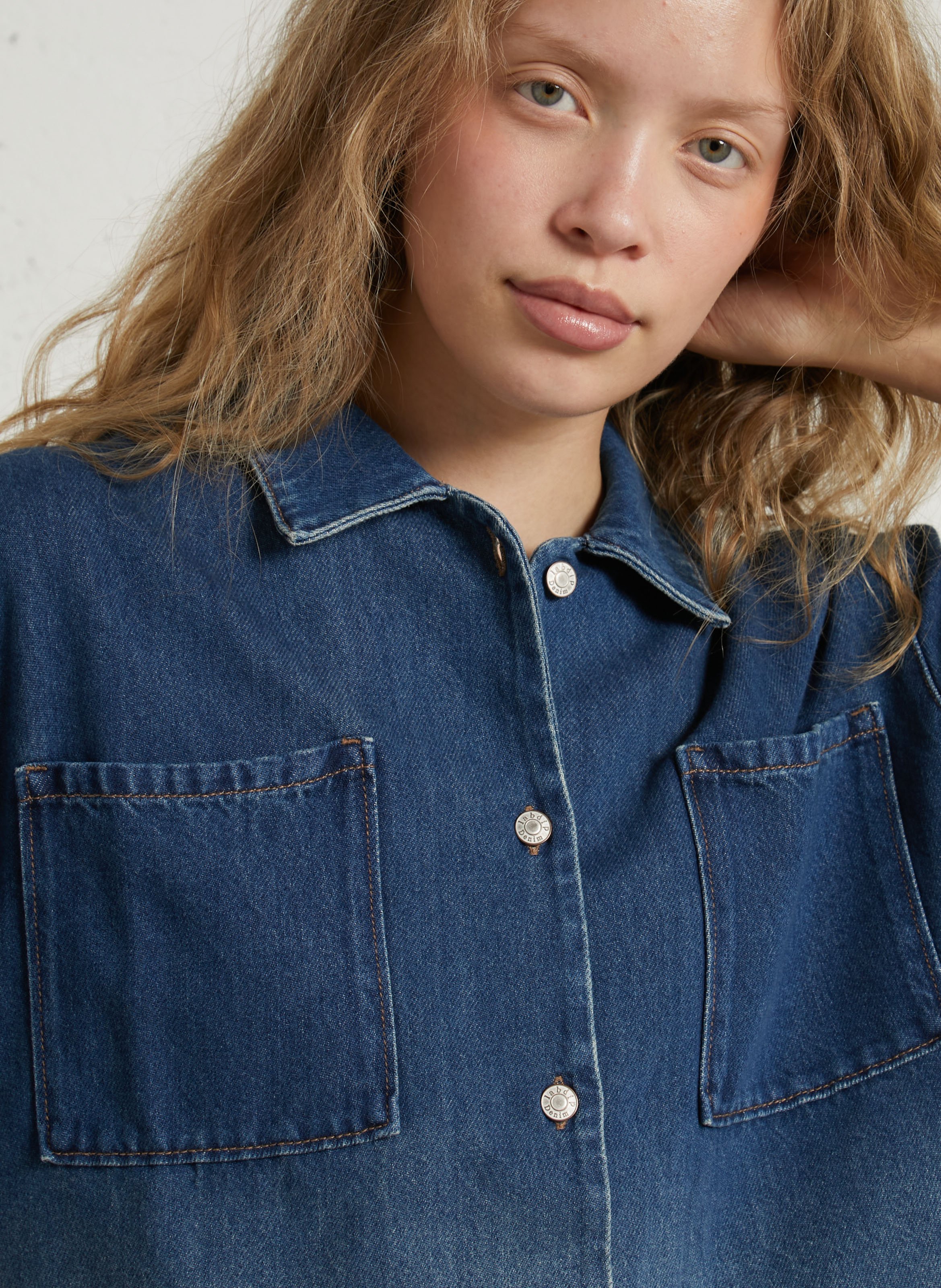 Chemise col classique  LAB DIP Bleu