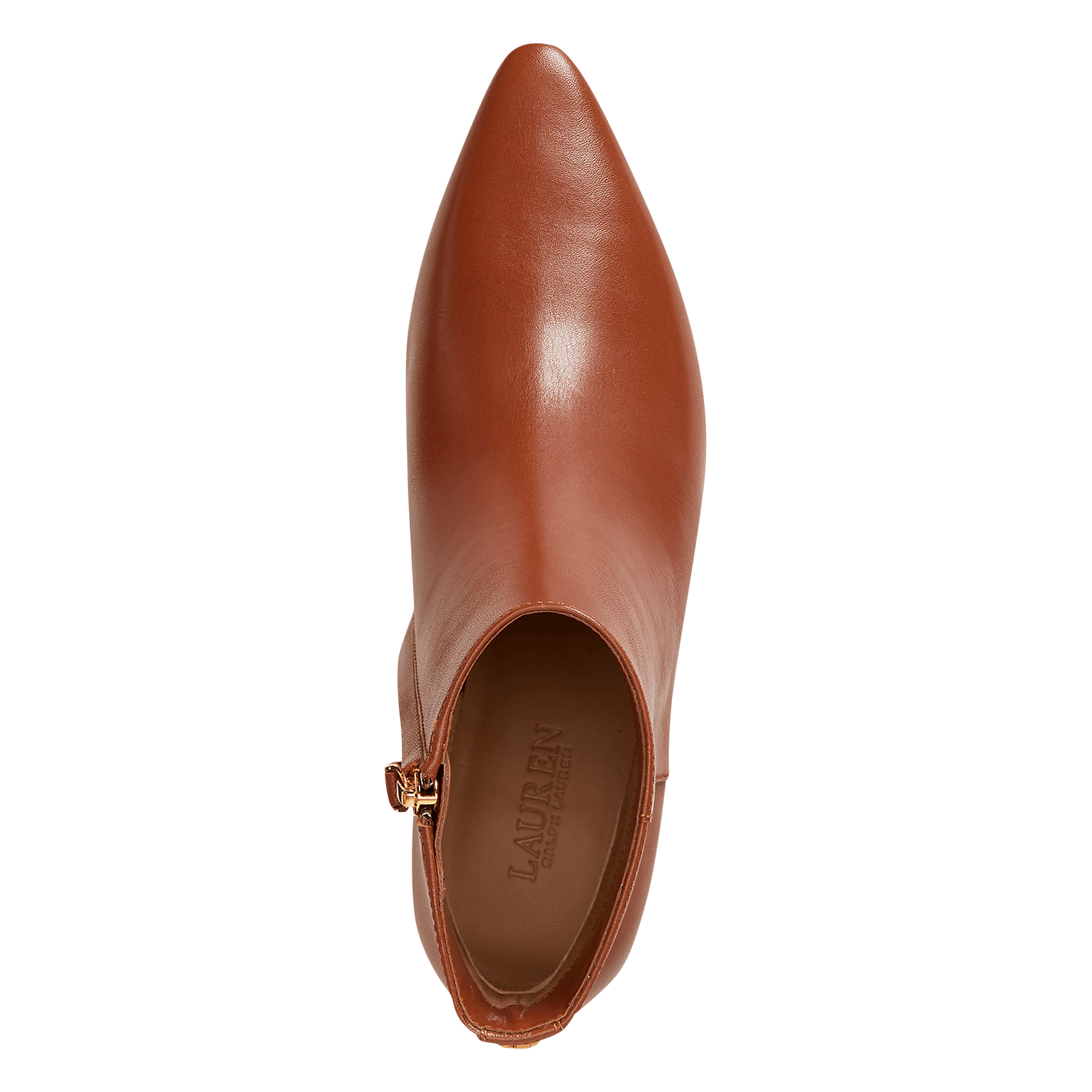 Bottines en cuir | Marron LAUREN RALPH LAUREN Femme