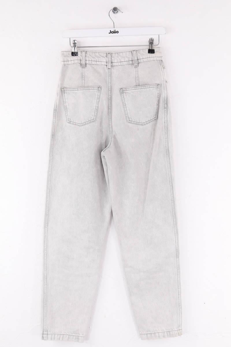 - Straight-leg jeans
- 5 pockets
- Straight cut
- Faded effect IRO - Seconde Main Blue