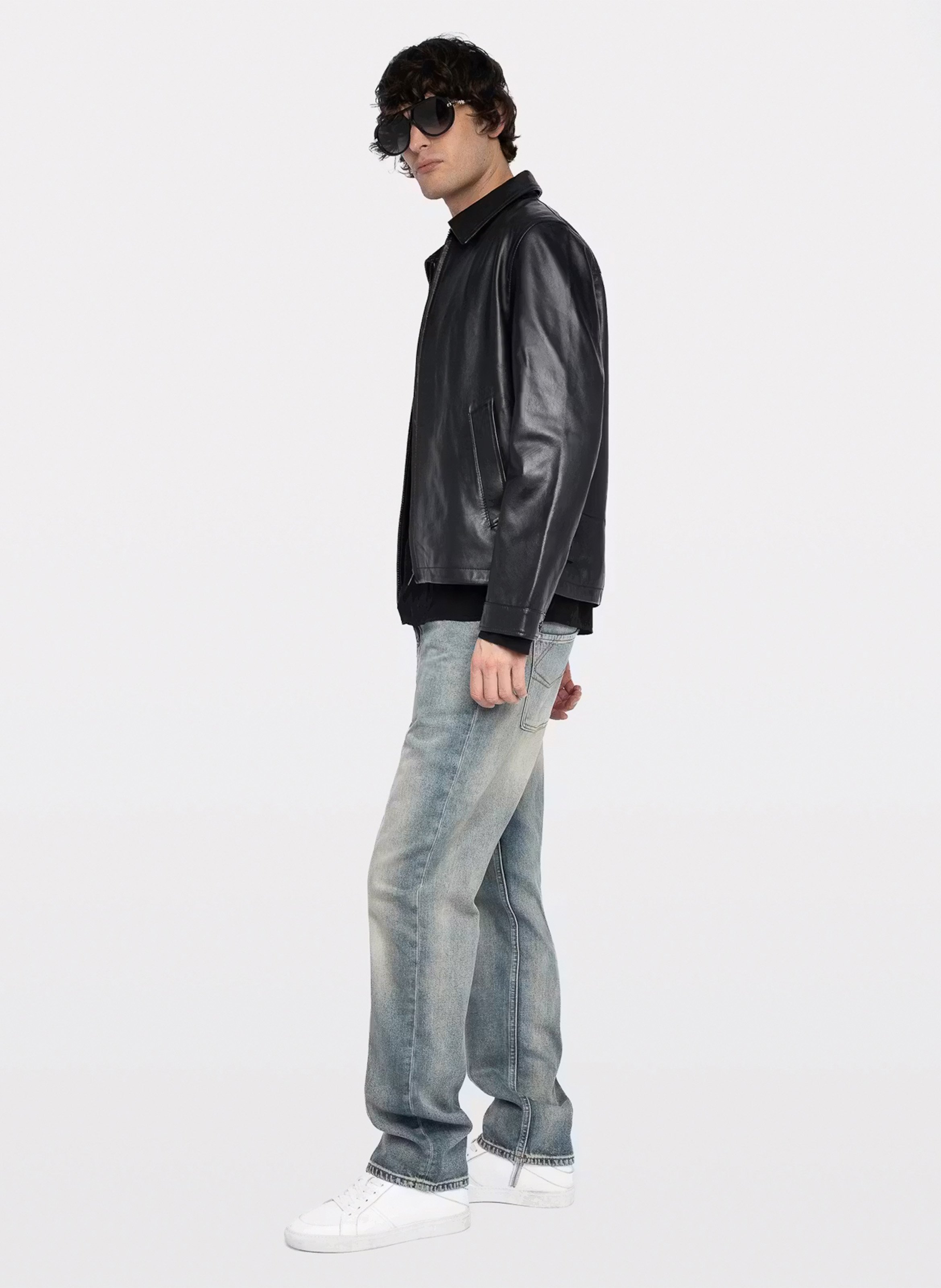 Blouson en cuir ZADIG&VOLTAIRE Black