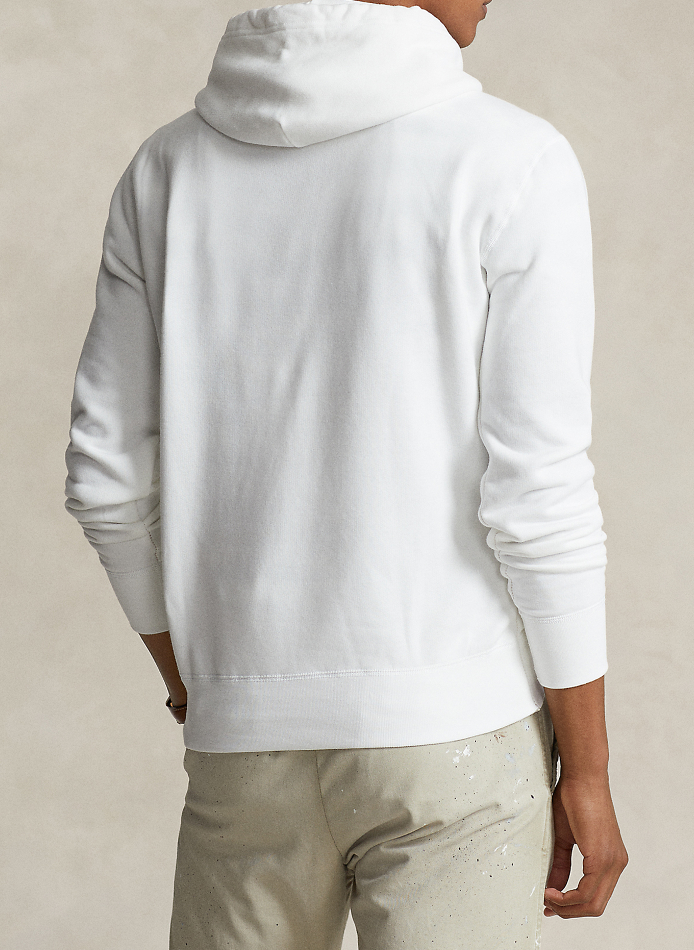 Kapuzensweatshirt aus Baumwolle, Regular Fit POLO RALPH LAUREN Weiss