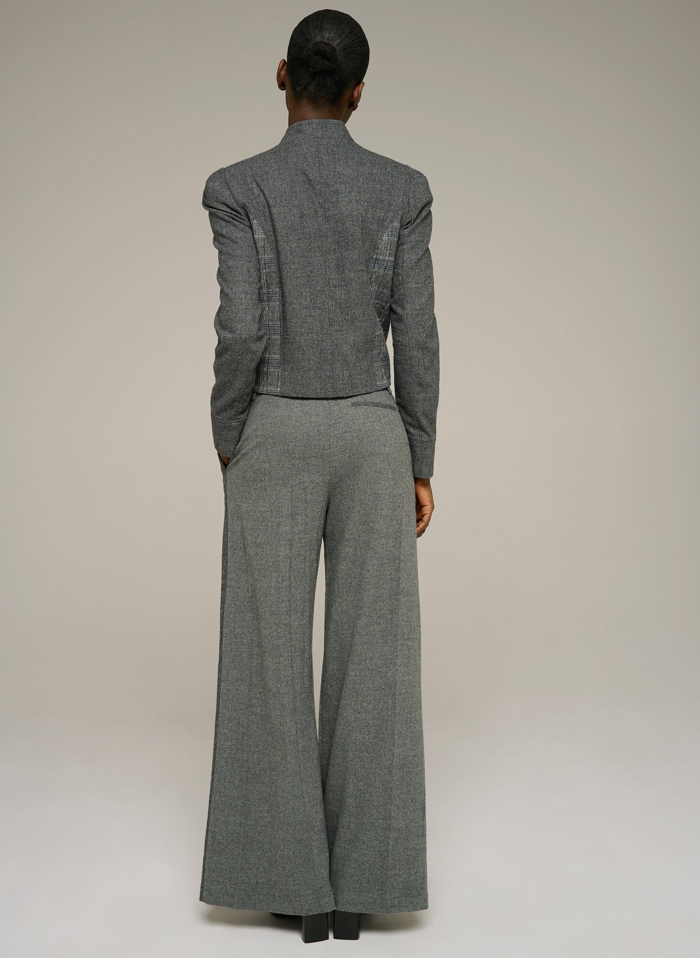 Wijde broek COTELAC Beige