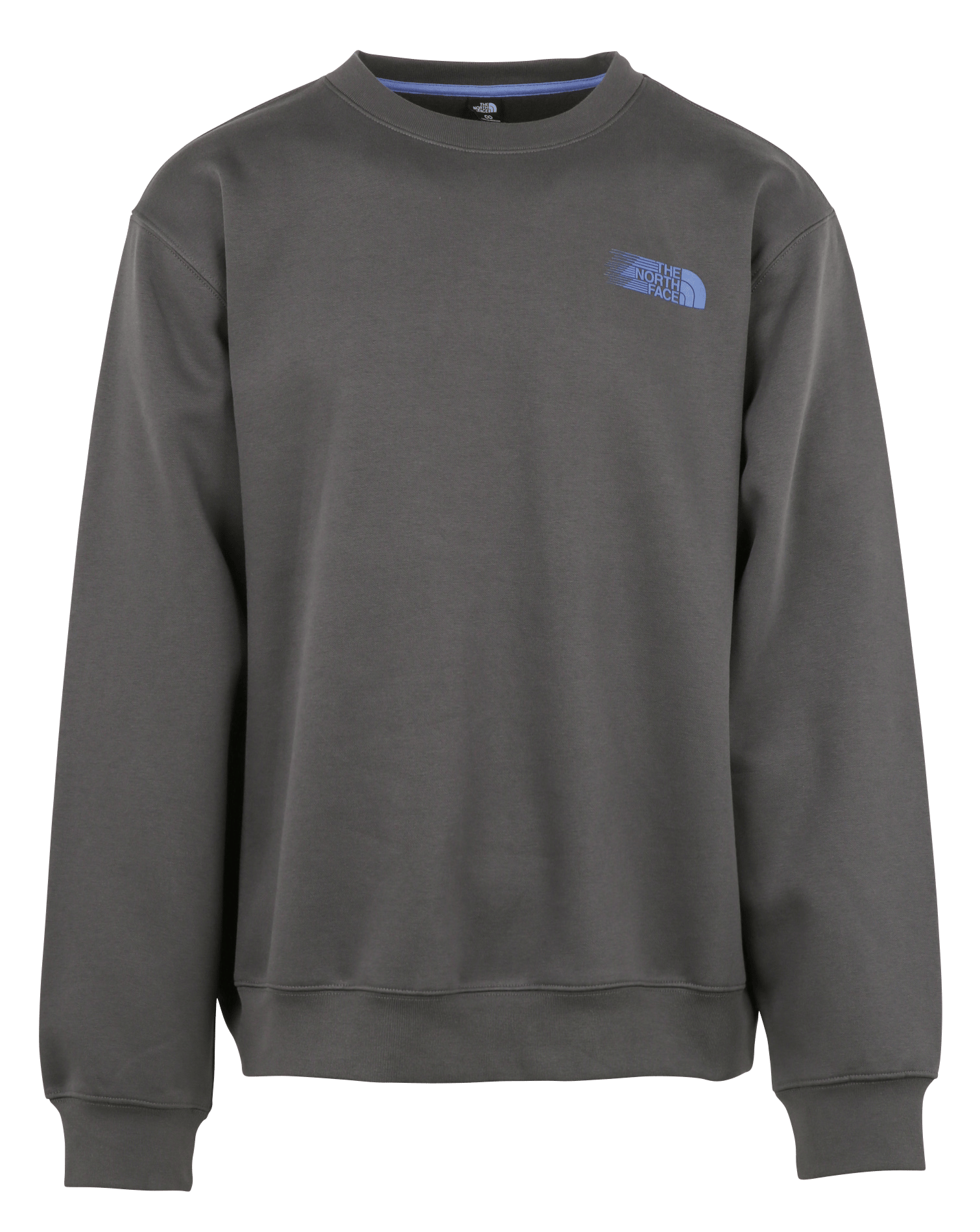 Gerader Rundhalsausschnitt-Sweater aus bedruckter Baumwollmischung THE NORTH FACE Grau