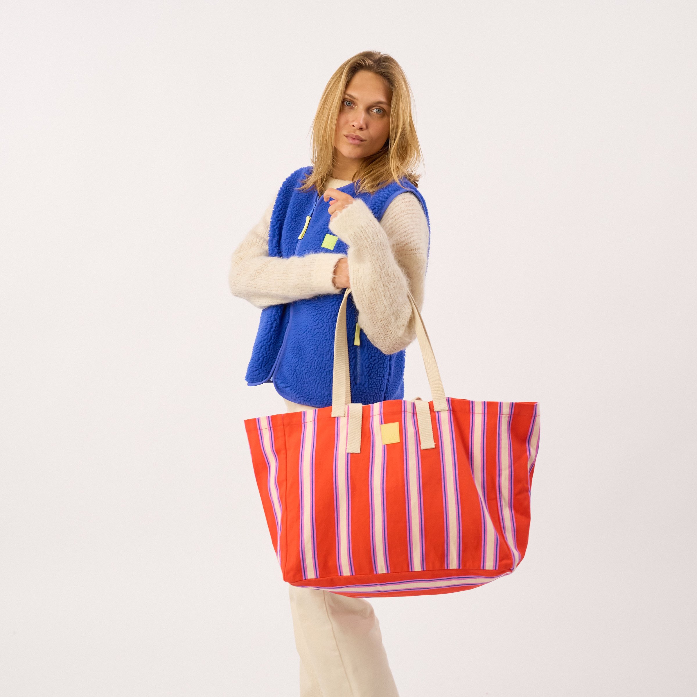 Organic cotton tote bag | Orange BILLYBELT Women