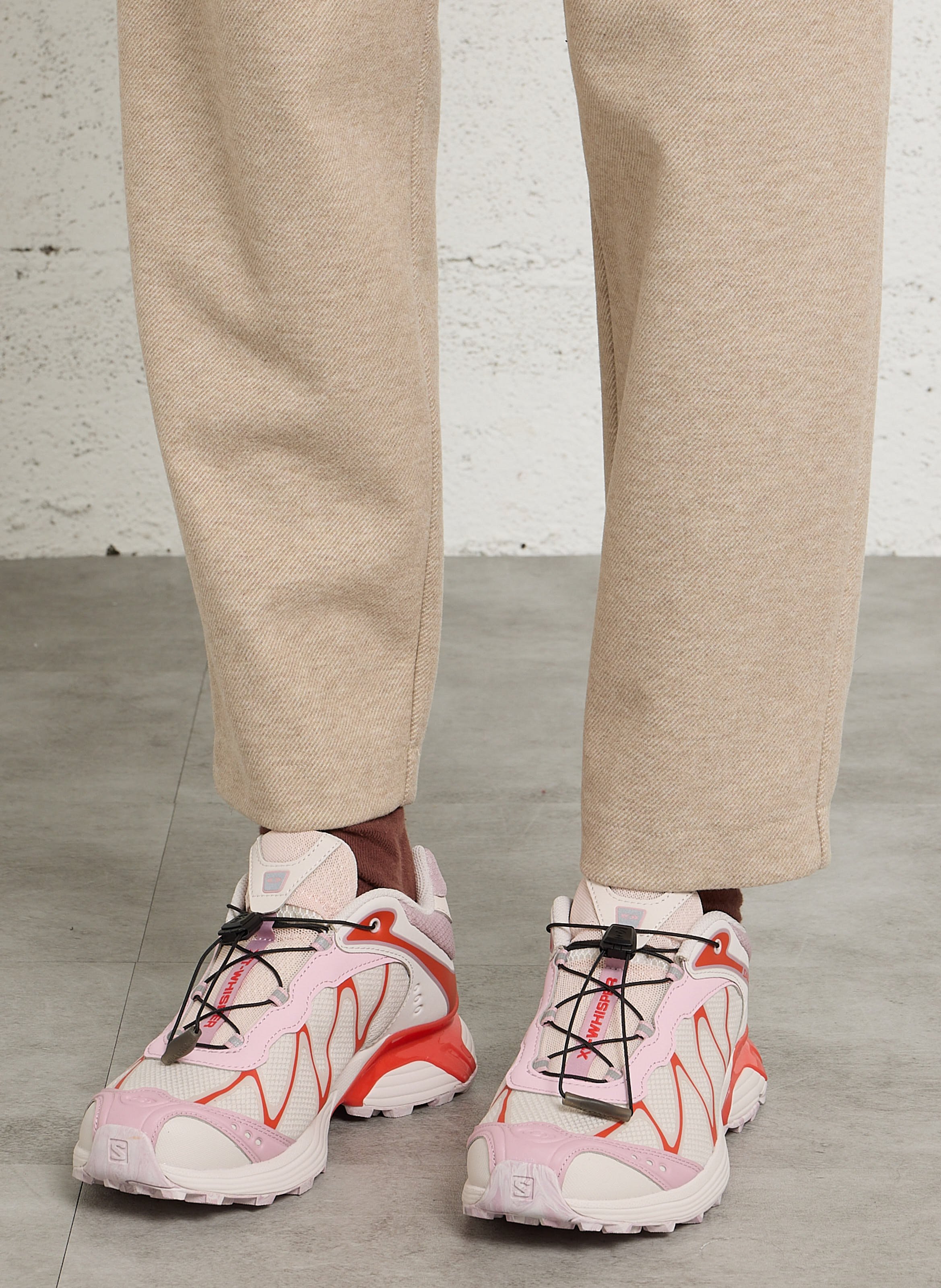 Flache Sneaker mit runder Kappe SALOMON Mehrfarbig