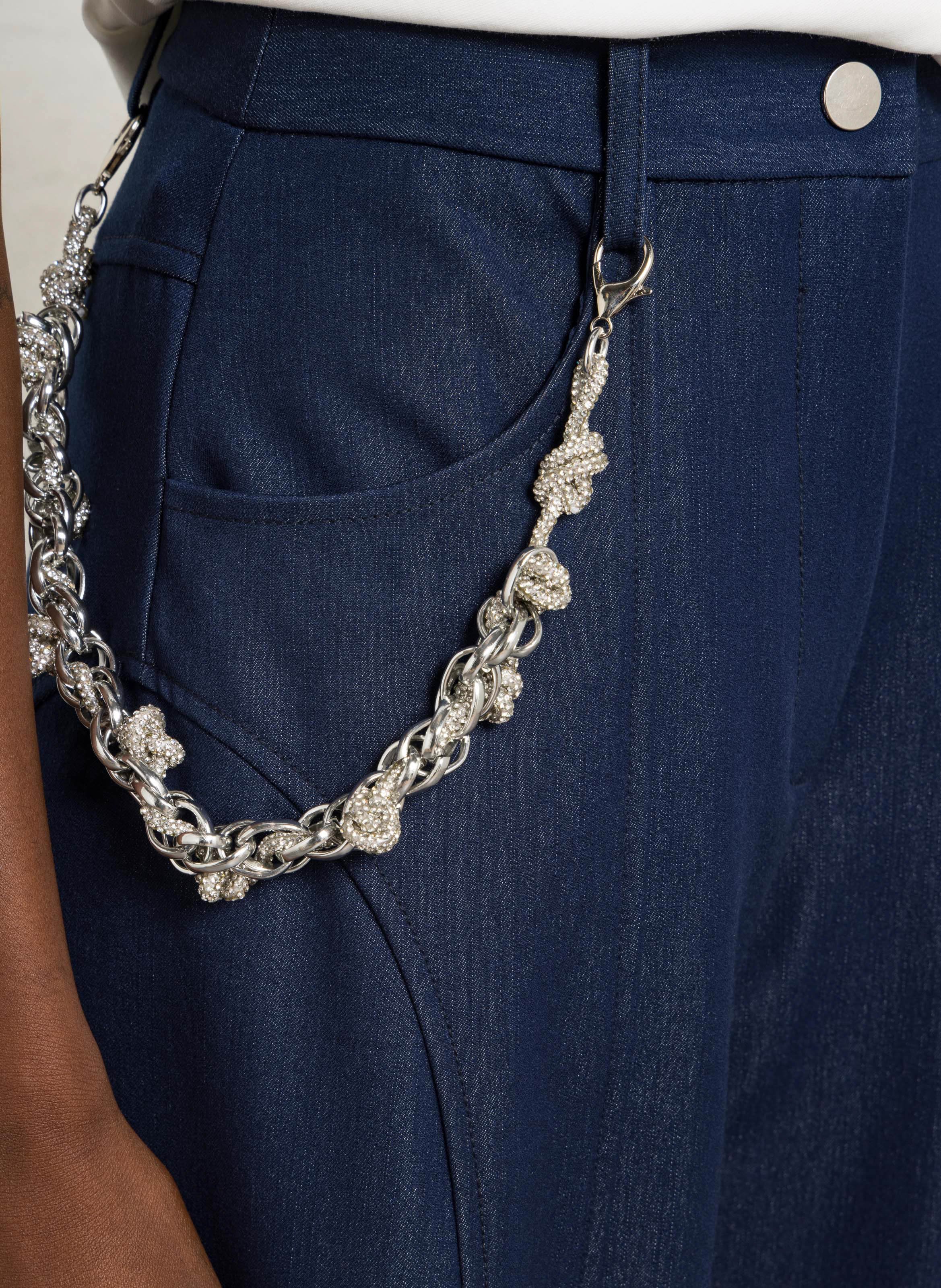 Wide-leg pants IMPERIAL Blue