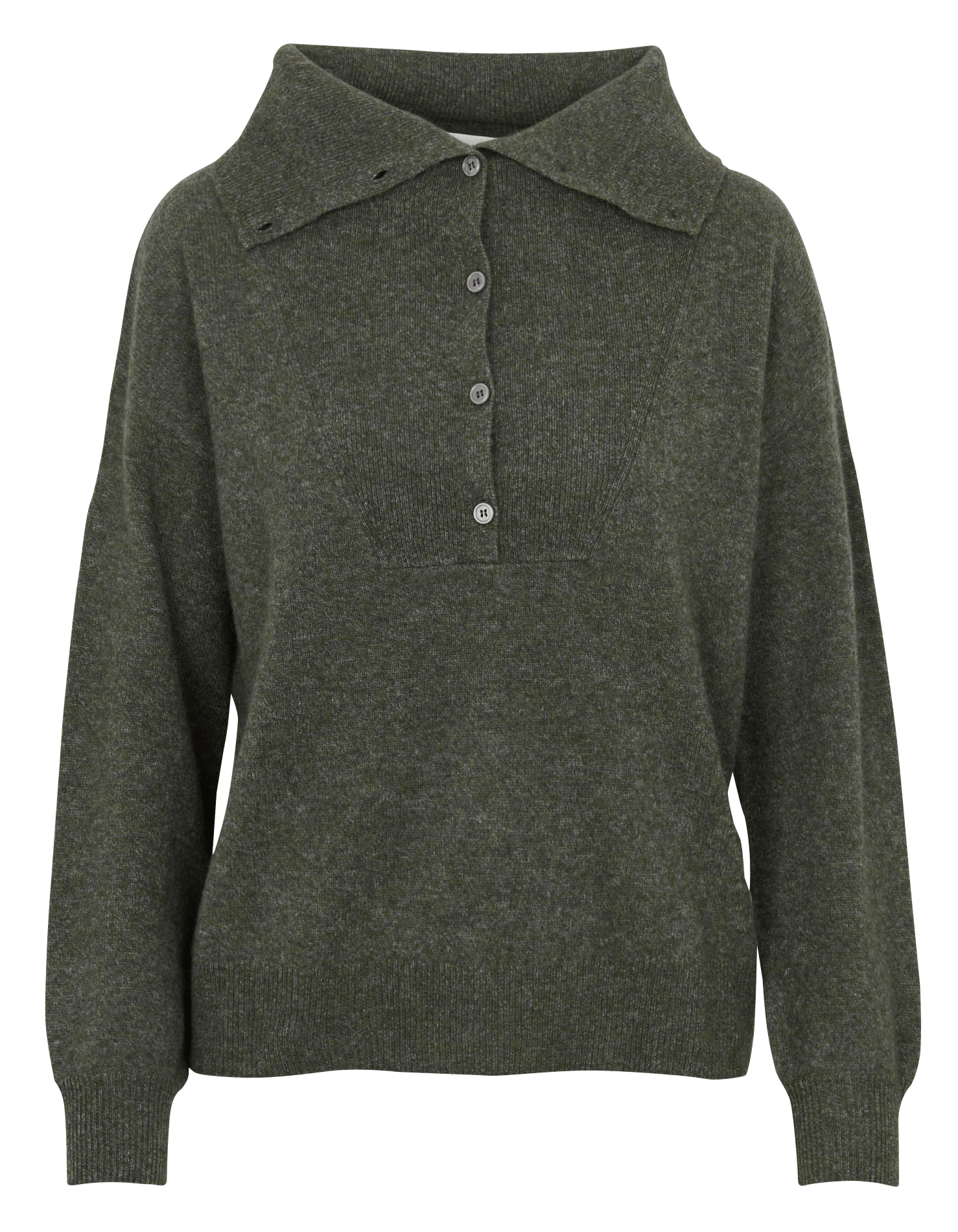 Pull oversize en laine MAISON 123 Vert