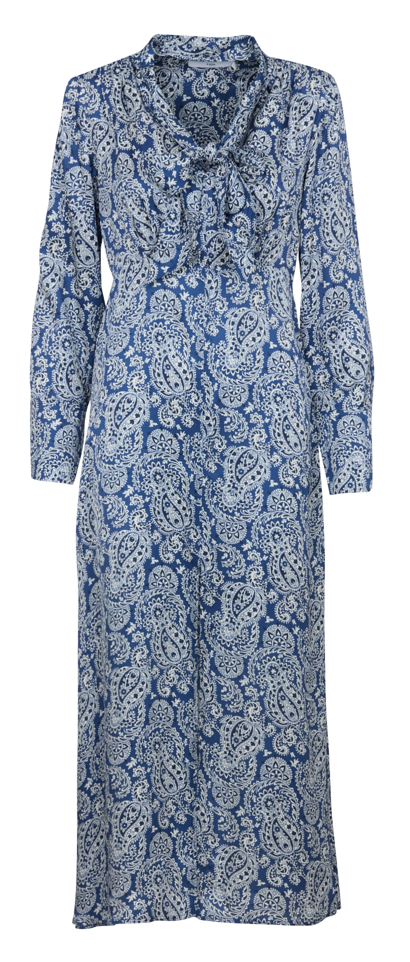 Robe ample fluide imprimée ZAPA Bleu
