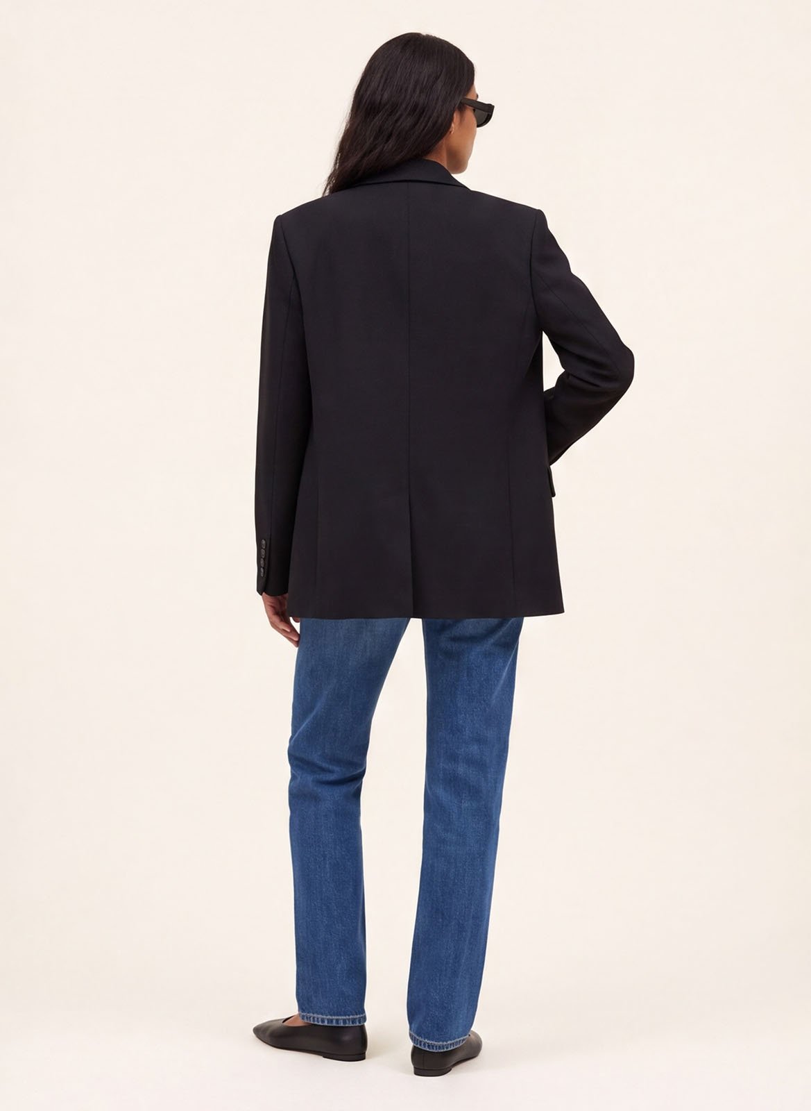 Straight-fit jeans van katoenmix KOOKAI Blauw