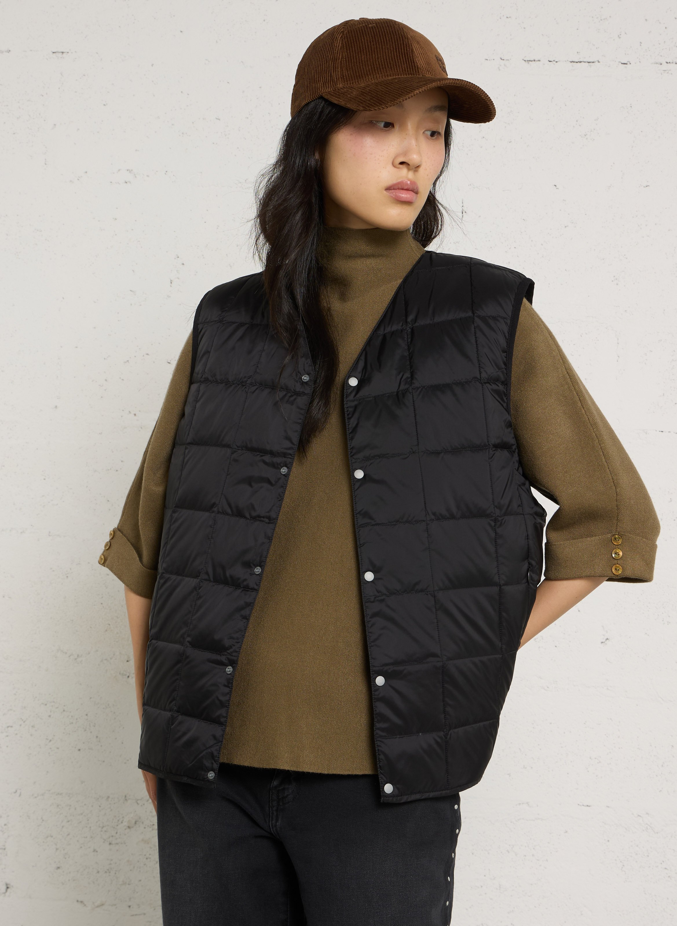 Leopard Sleeveless Jacket TAION