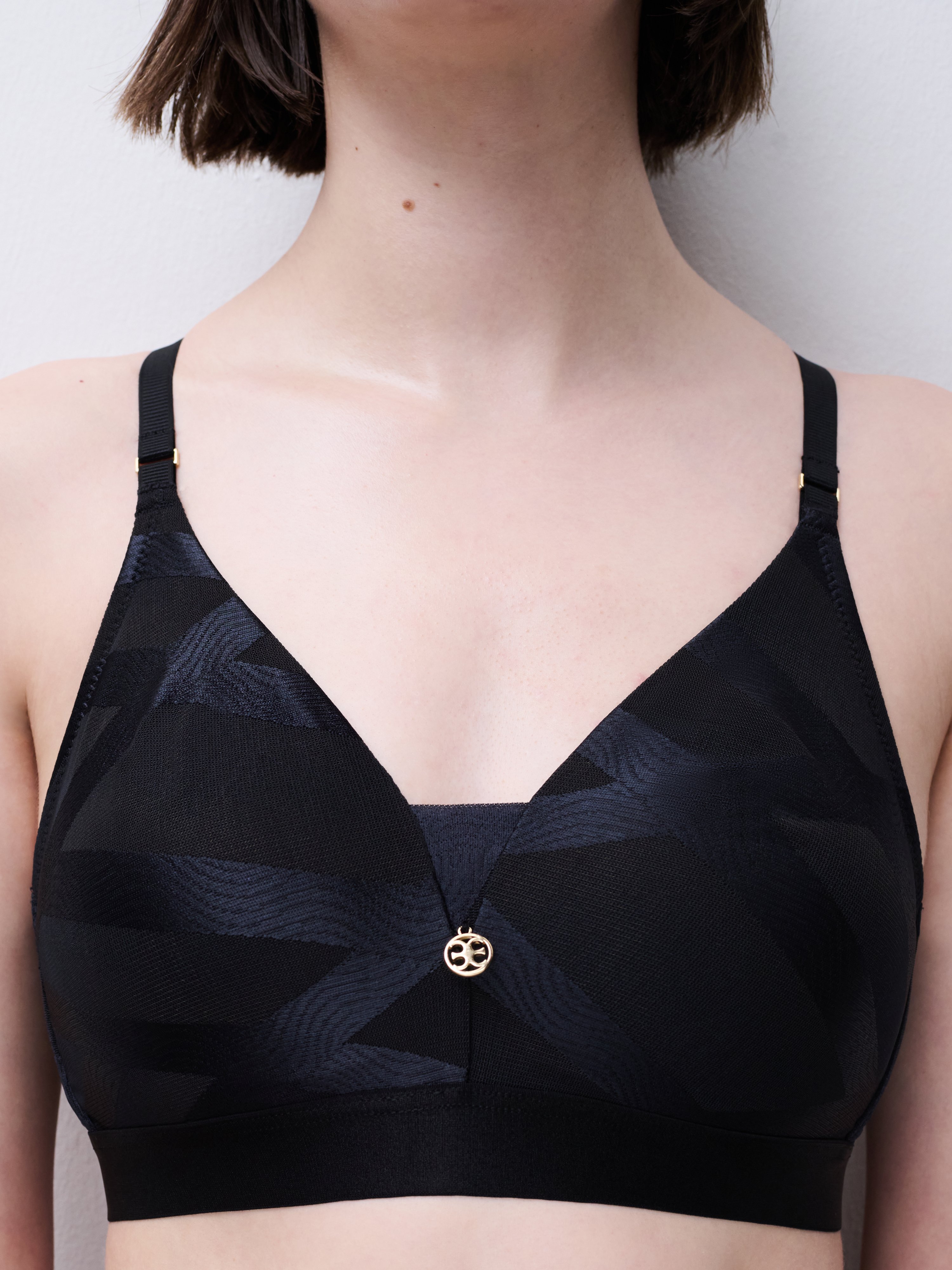 Non-wired support bra CHANTELLE Black