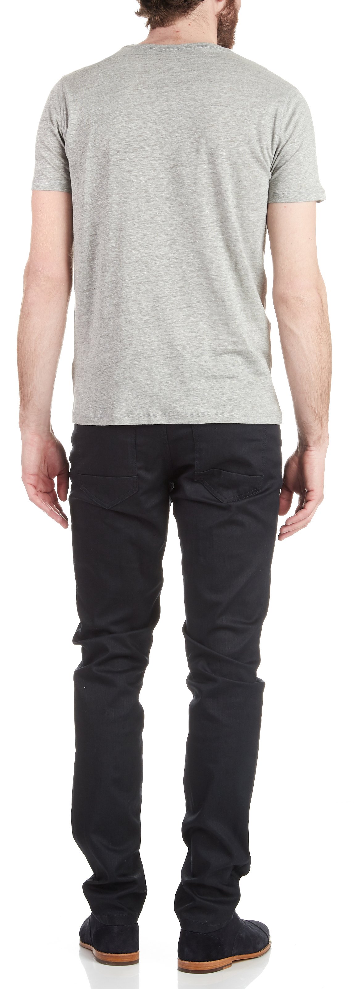 Coated slim jeans IKKS Blue