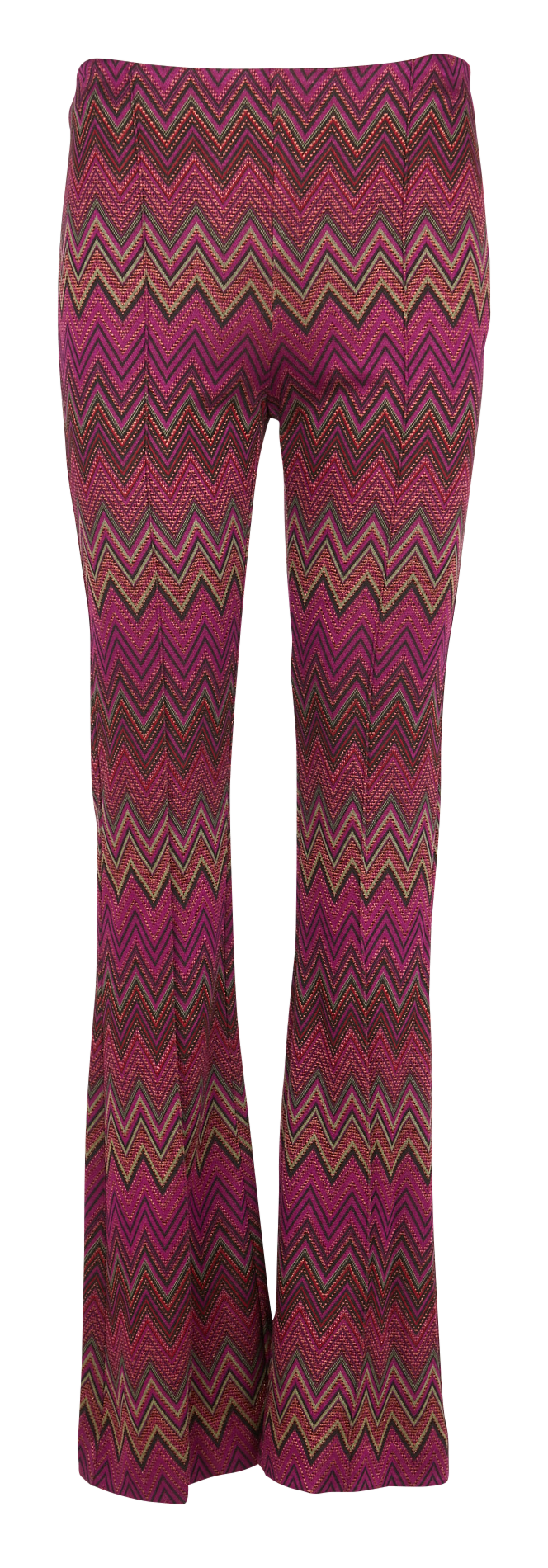 Pantalon flare à motif graphique IMPERIAL Multicolore