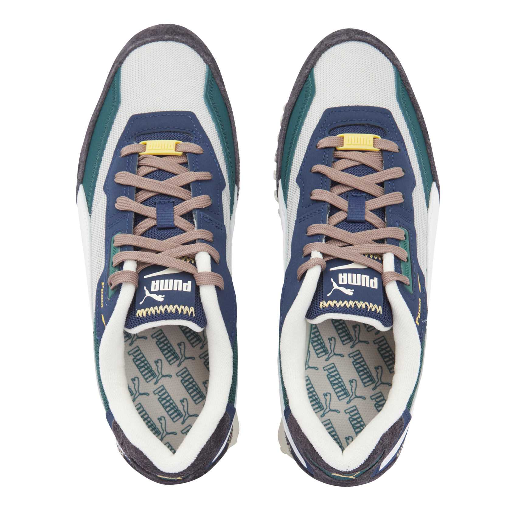 lage sneakers met vetersluiting PUMA Grijs