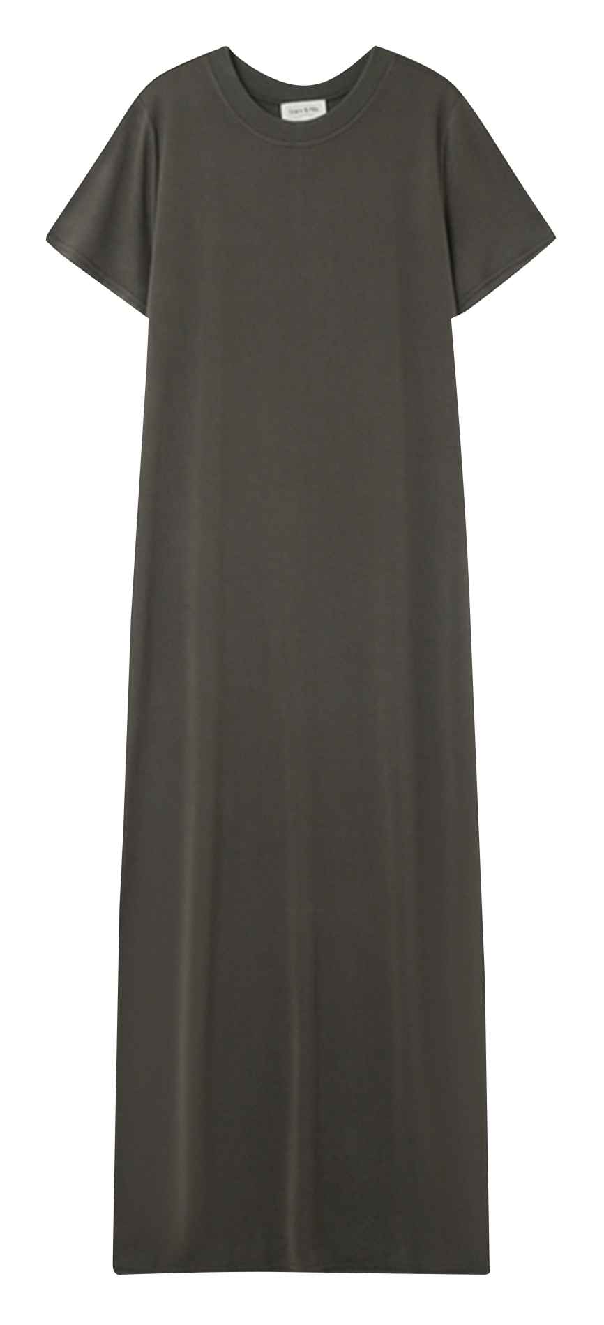 Robe longue manches courtes  GRACE ET MILA Vert