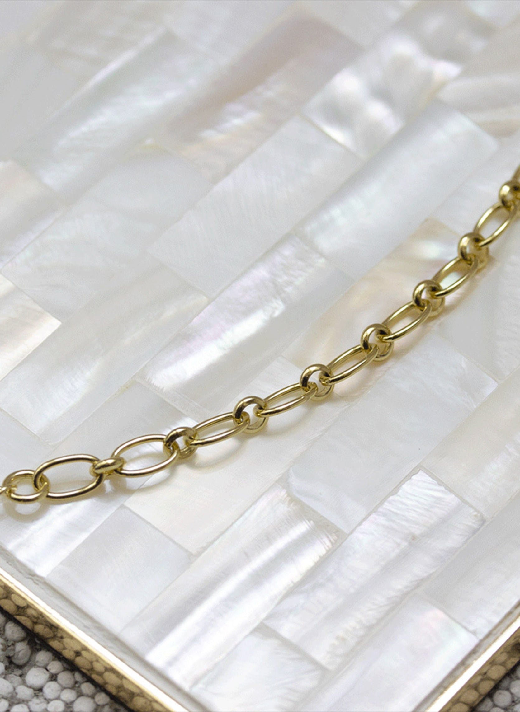 Chain bracelet AEC Paris Golden