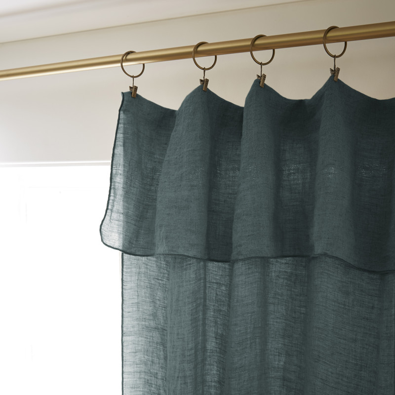 Blackout and Thermal Curtains L'EFFET PAPILLON Grey