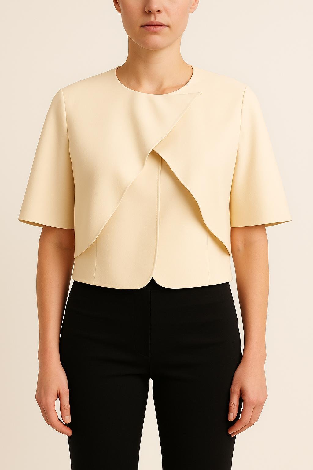 Chino trousers  TARA JARMON - Seconde Main White