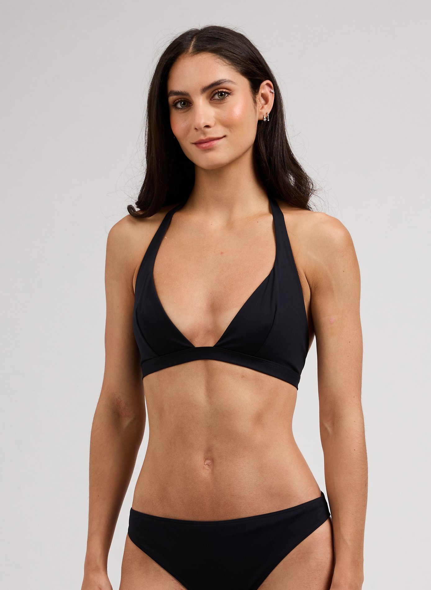 Triangle bikini top SAISON 1865 Black