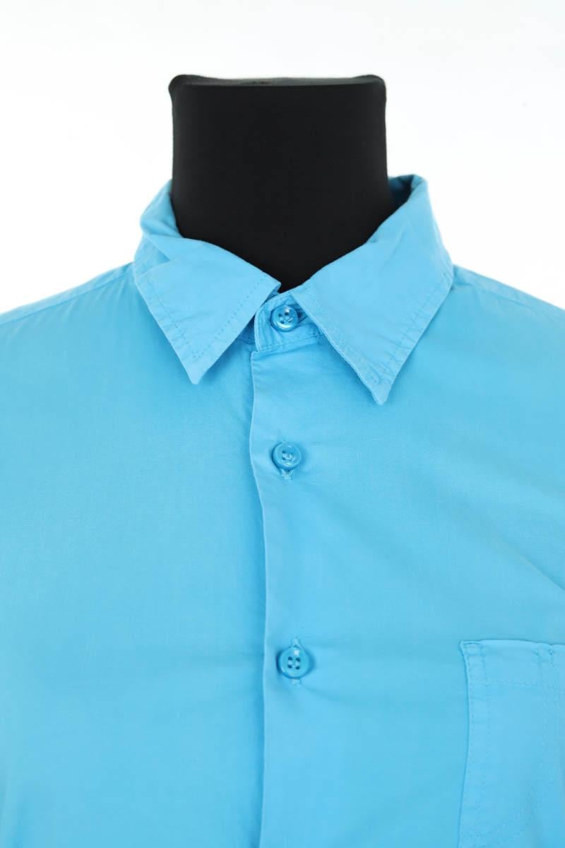 Cotton shirt JEAN PAUL GAULTIER - SECONDE MAIN Blue