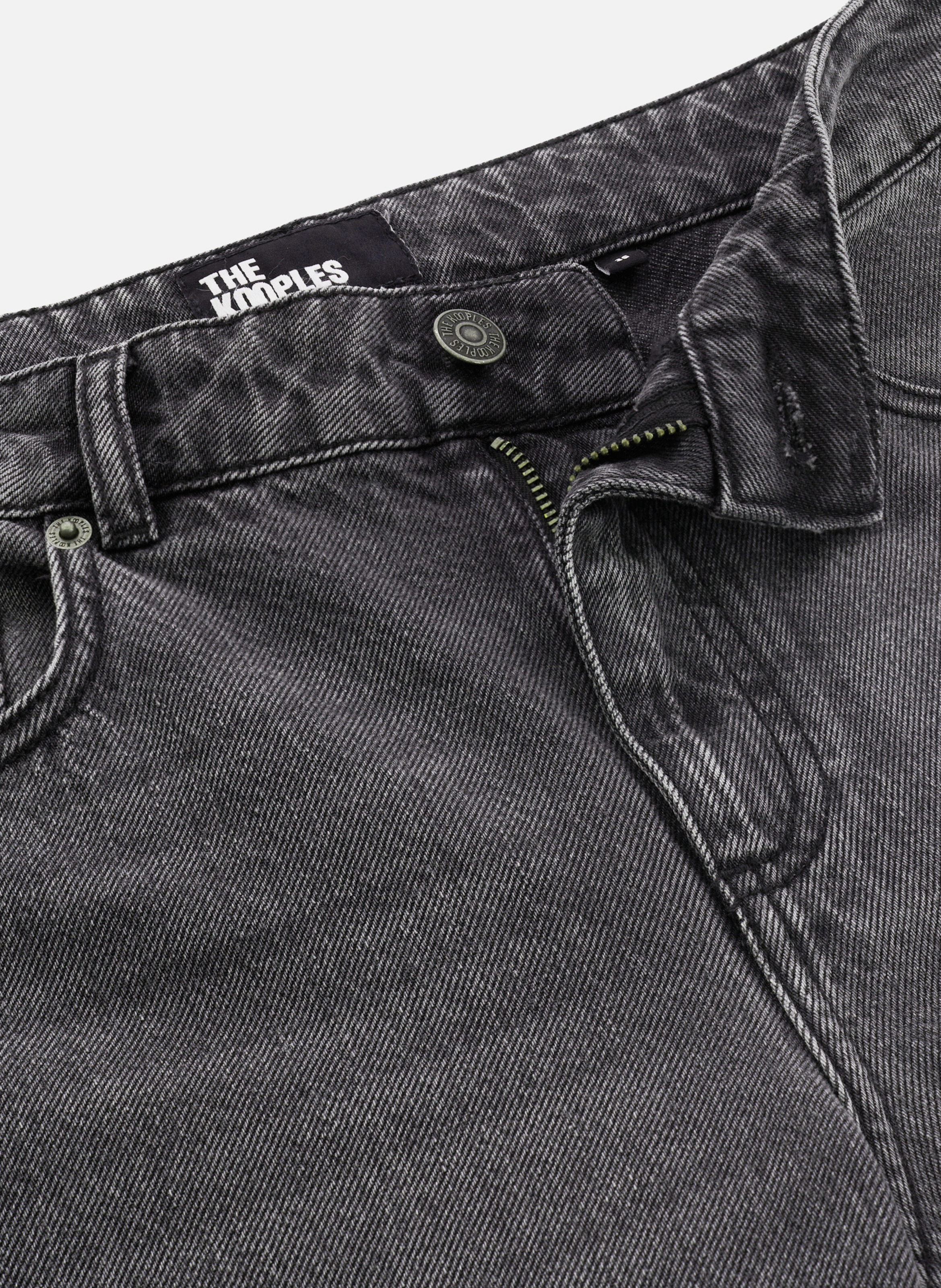 Straight cotton-blend pants THE KOOPLES Black