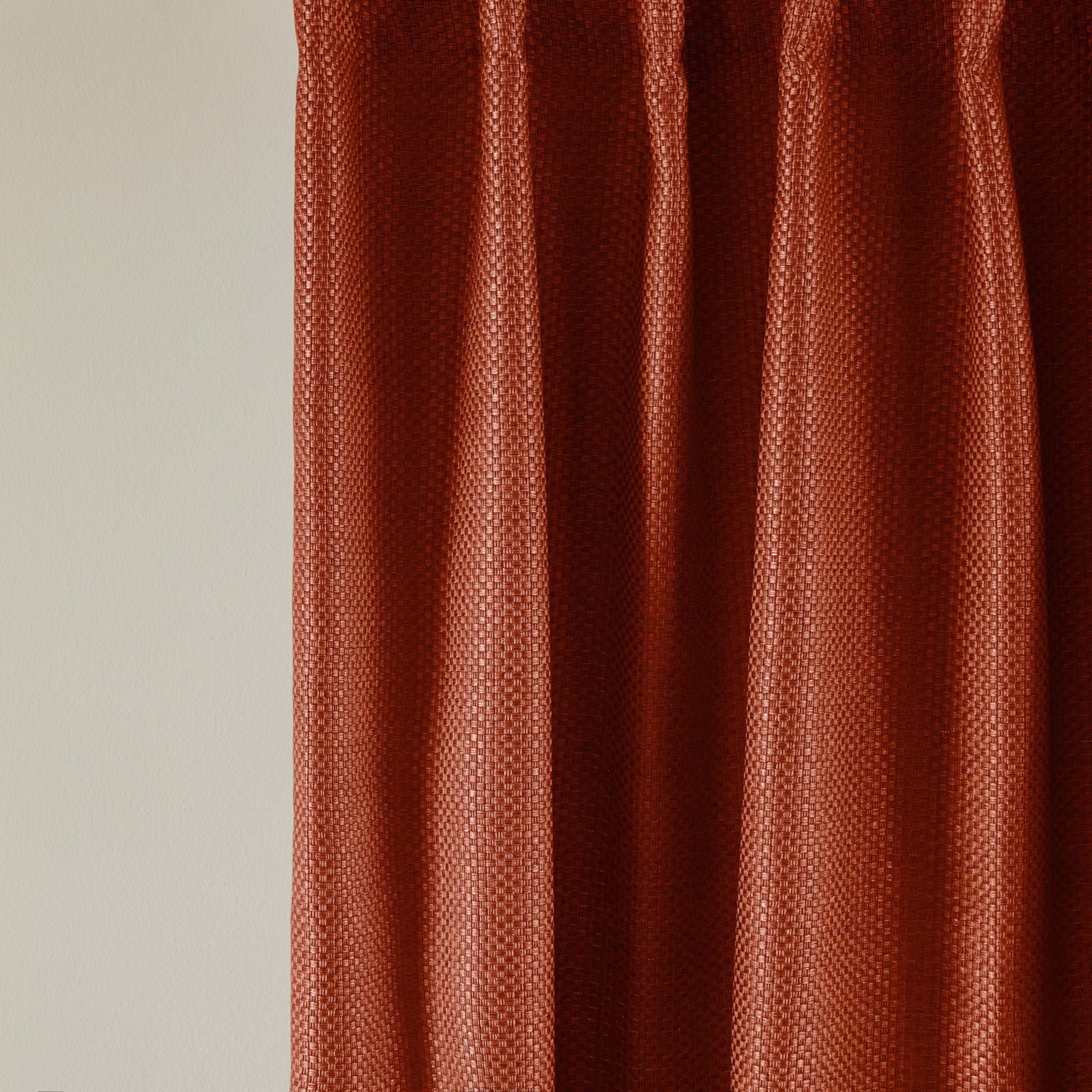 Rideau à galon fronceur MADURA Orange