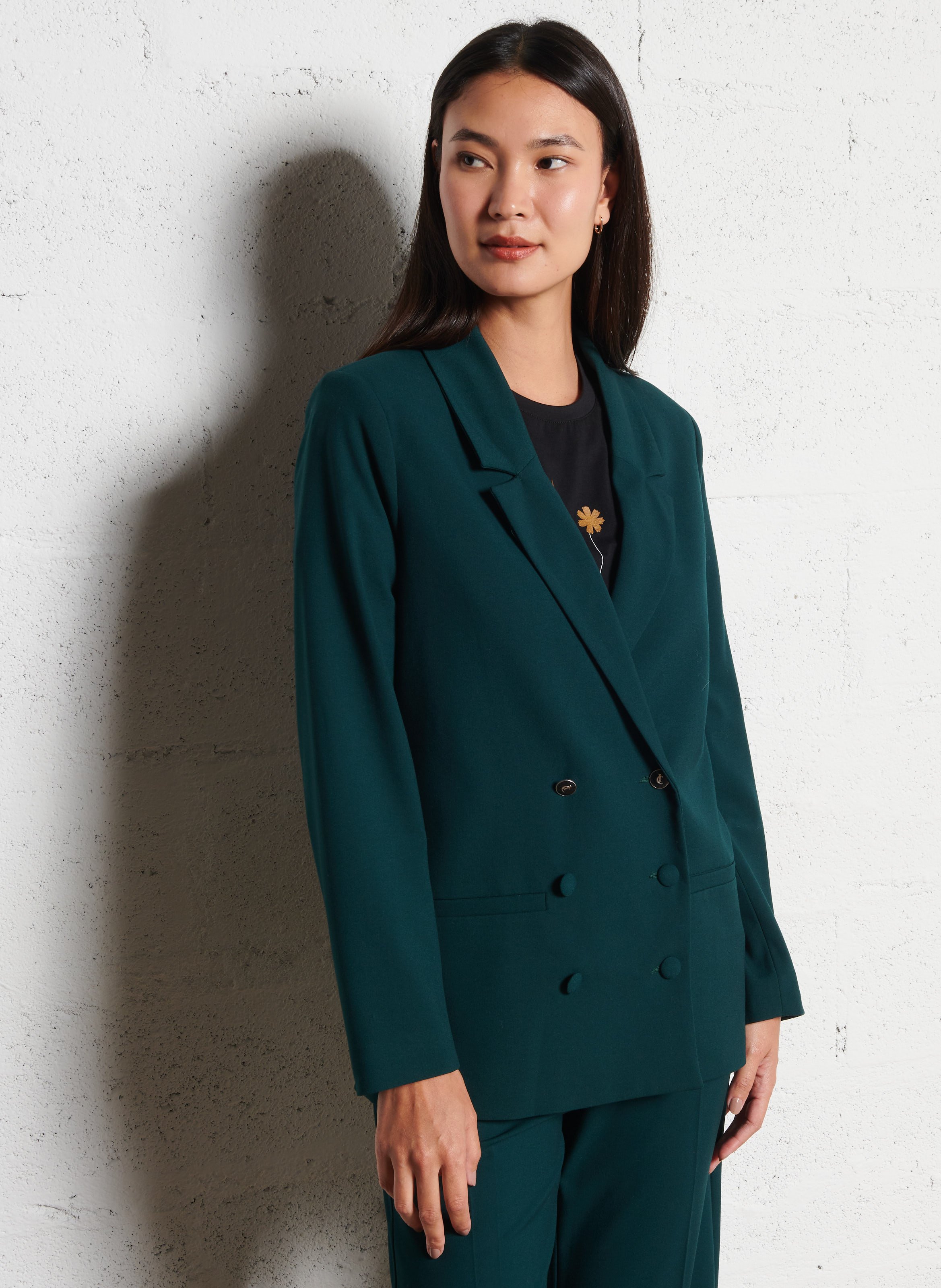 Tailored blazer I CODE Green