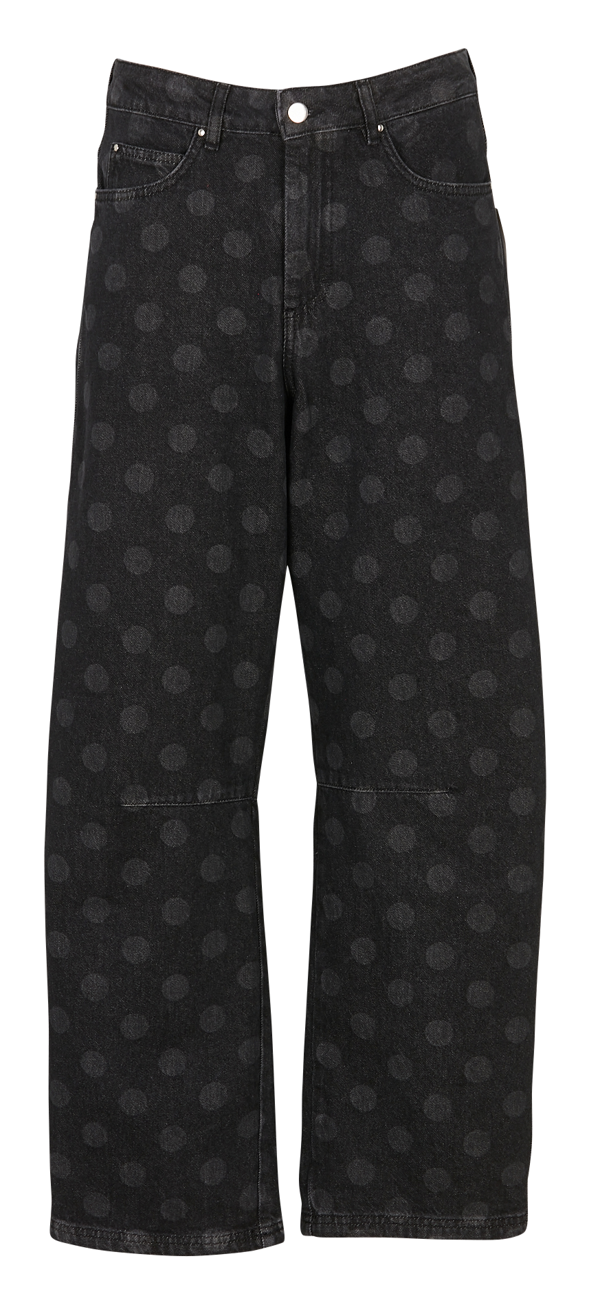 Jean droit imprimé HOD PARIS Noir