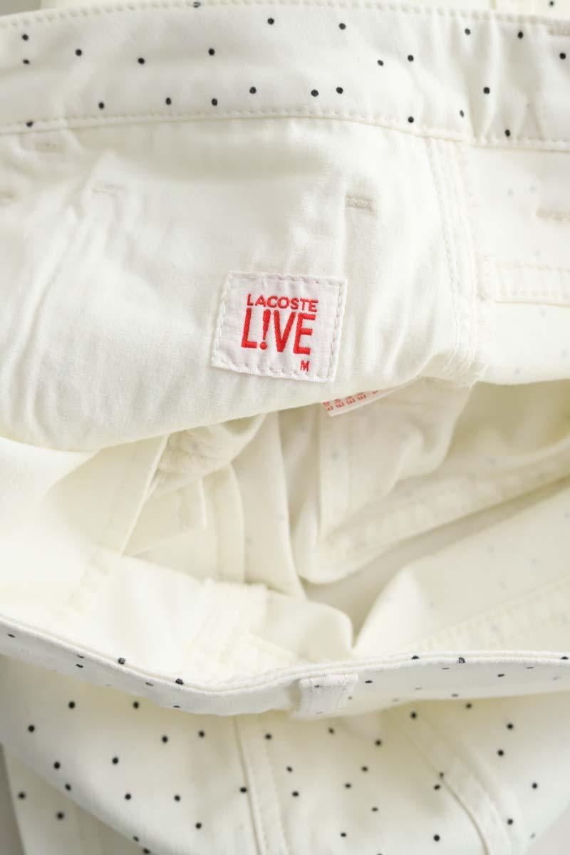 Cotton mini shorts LACOSTE - SECONDE MAIN White