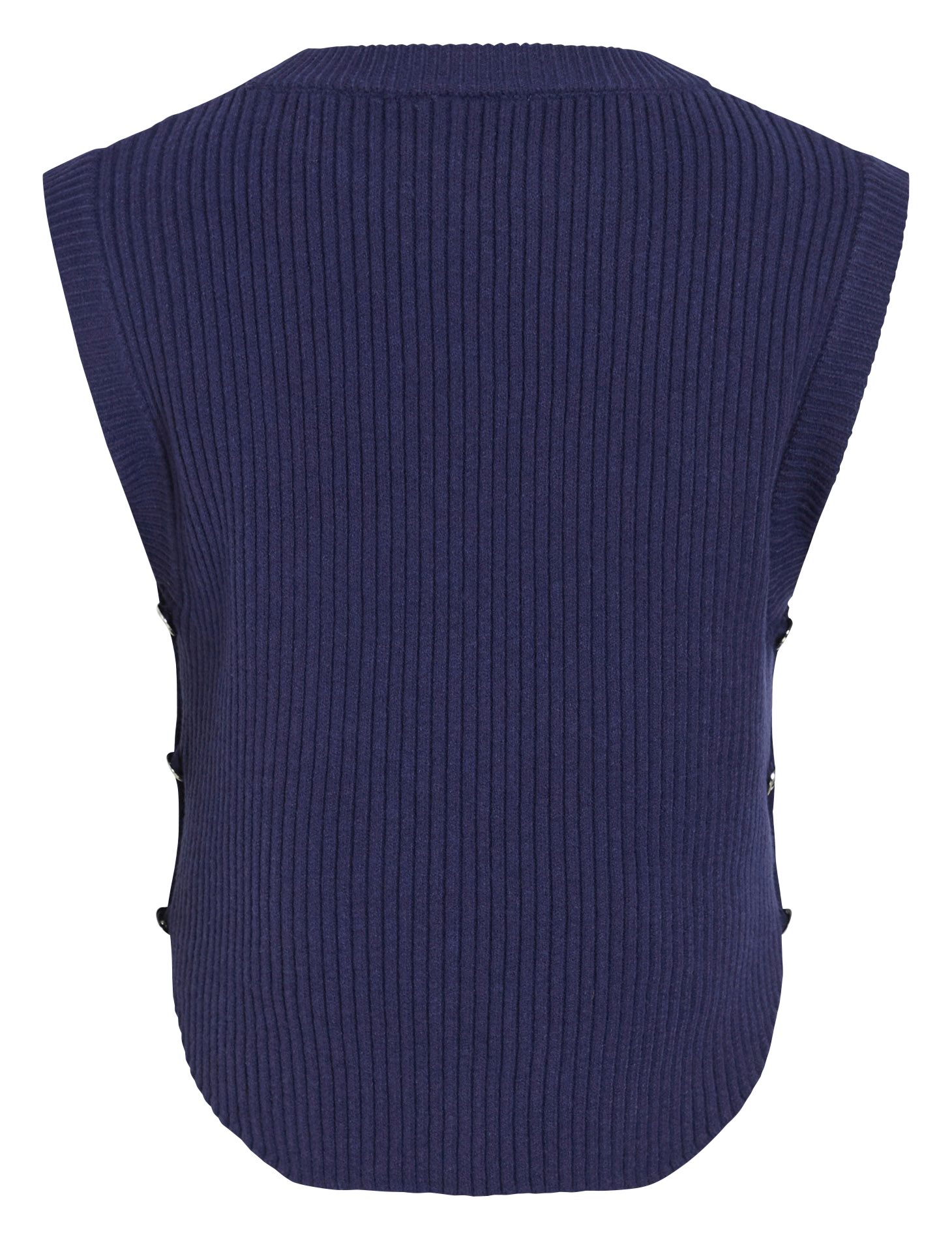 Pull col rond  VILA Bleu