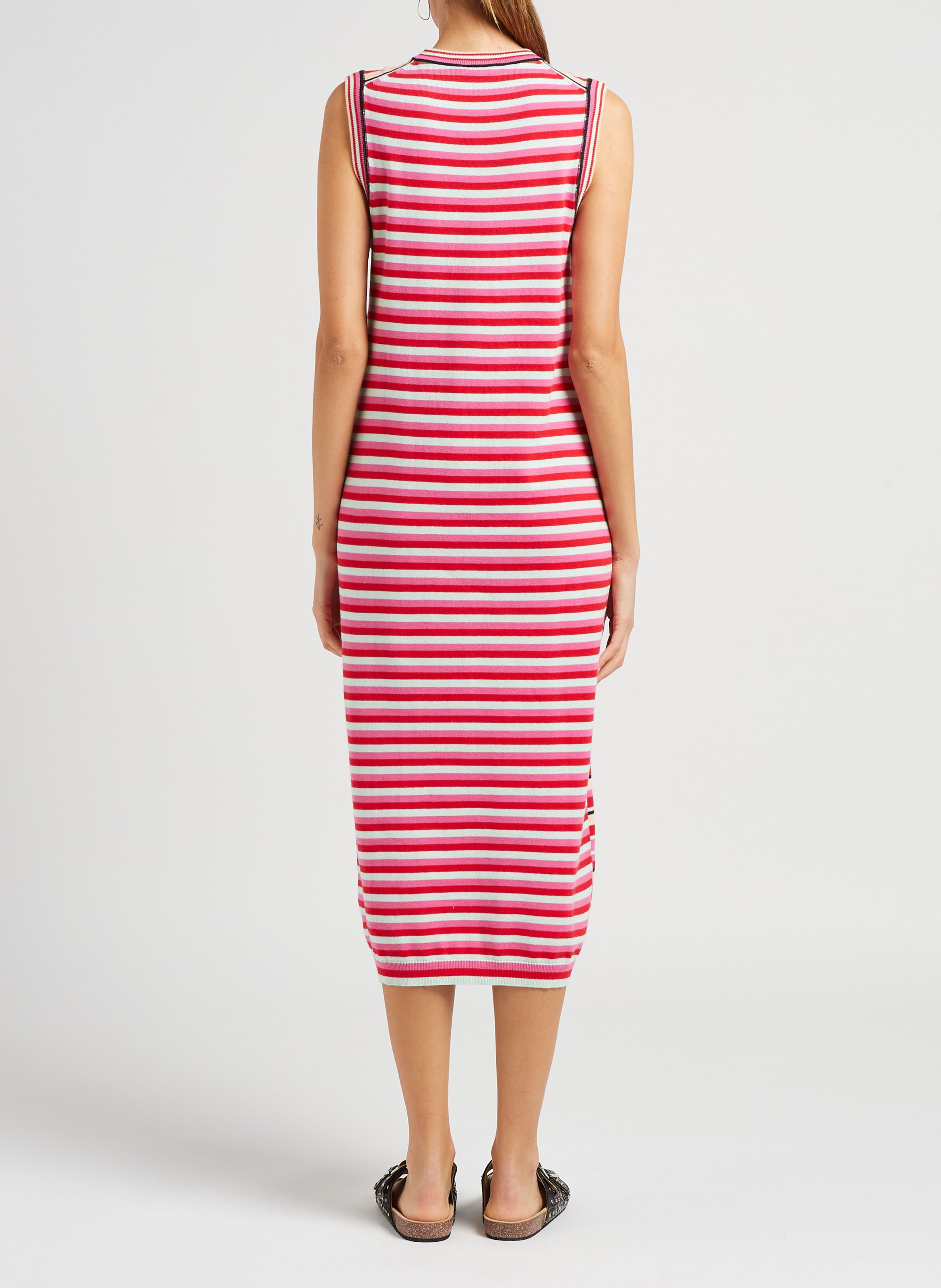 Round-neck sweater dress PAUL SMITH Pink