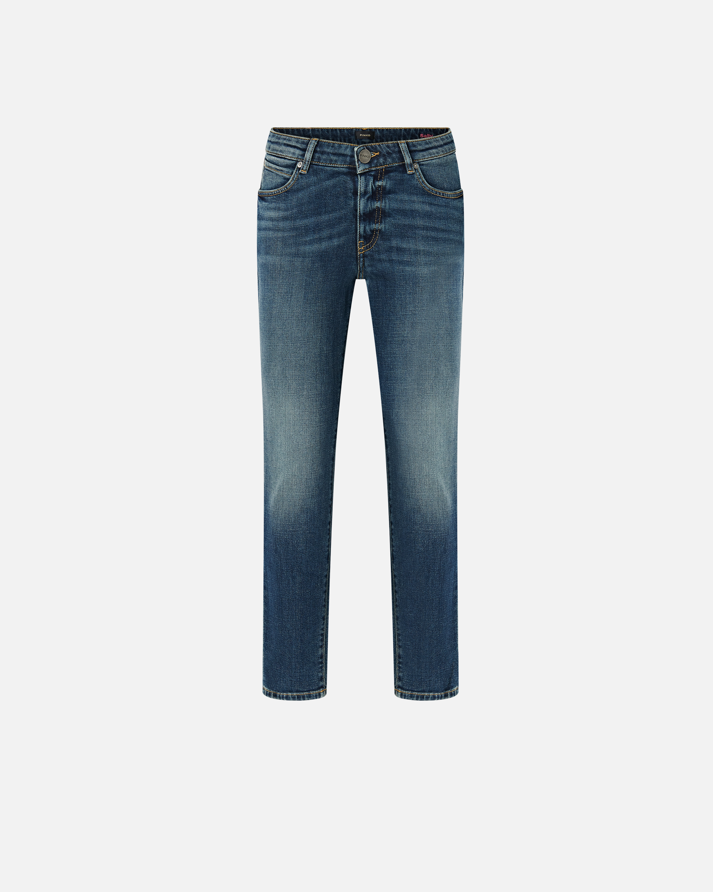 After Dark high-waisted skinny jeans PINKO Blue