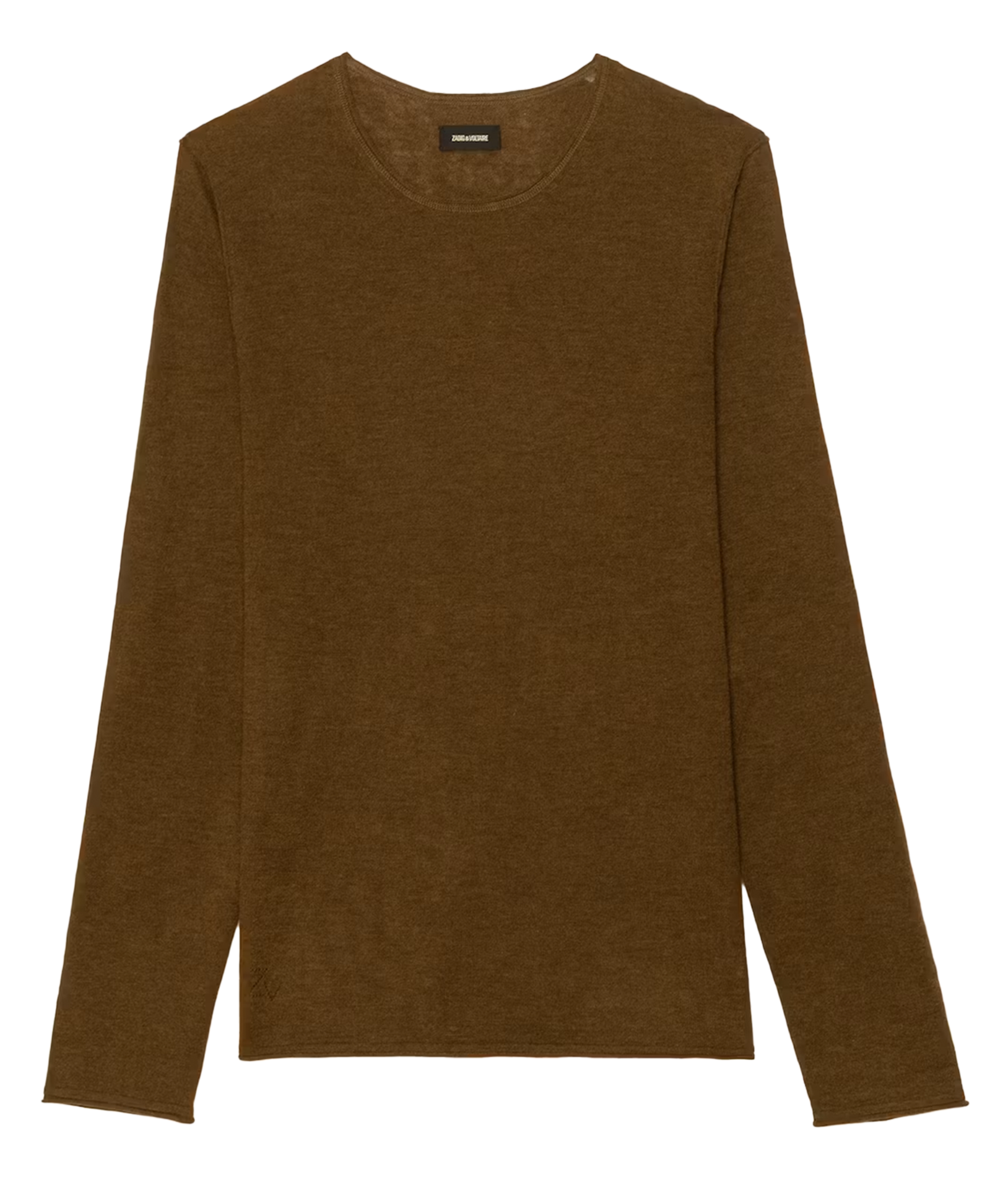 Kaschmirpullover mit Rundhalsausschnitt ZADIG&VOLTAIRE Grun