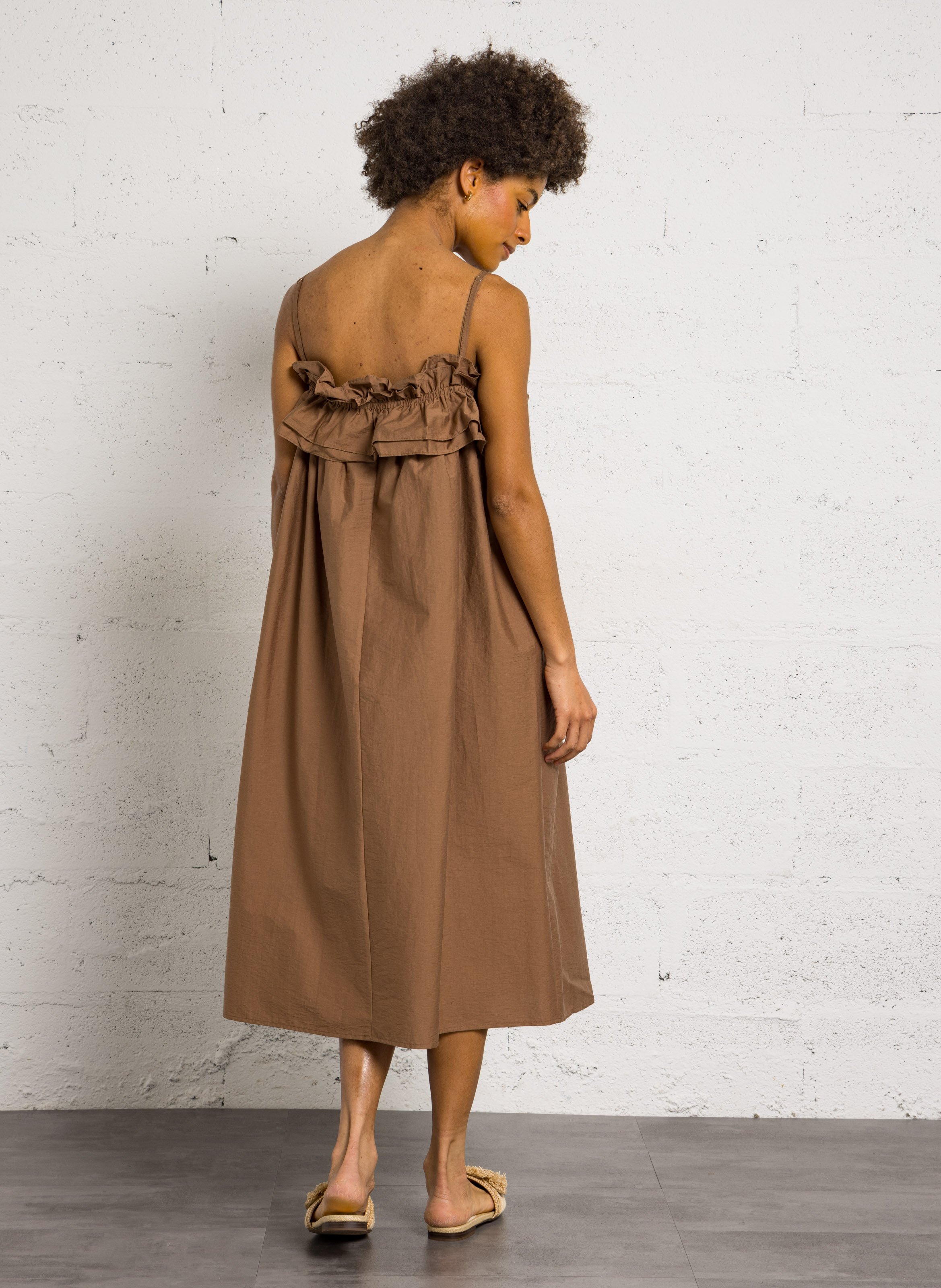 Flat raffia mules SAM EDELMAN Beige