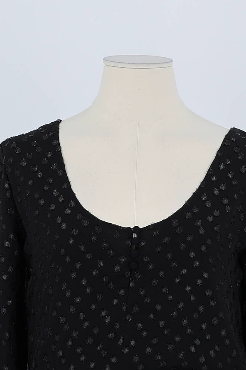 Robe SEZANE - Seconde main Noir