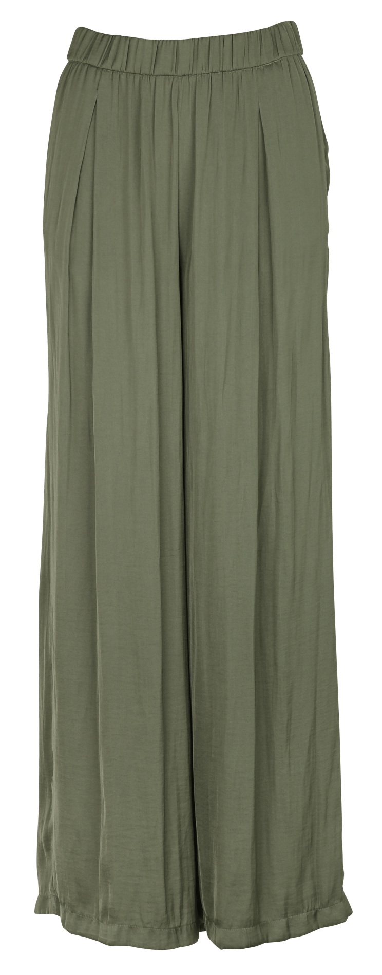 Camisa holgada estampada con cuello clásico MAISON 123 Caqui