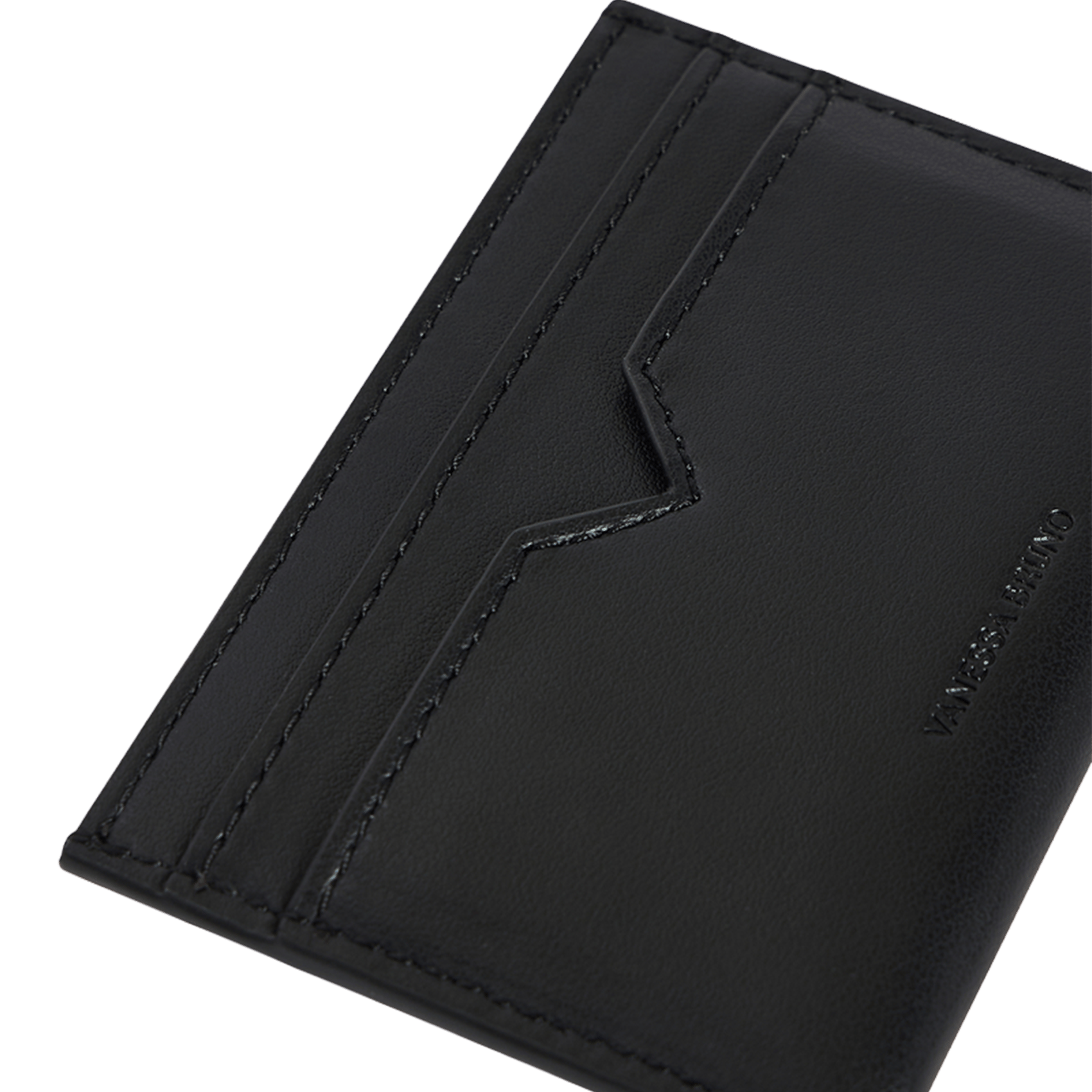Porte-cartes en cuir VANESSA BRUNO Noir
