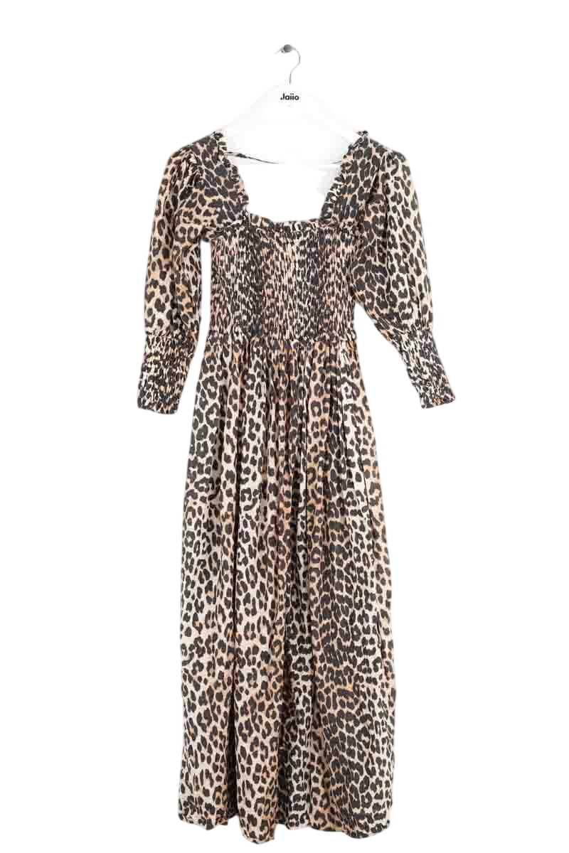 Dress GANNI - Seconde Main Beige