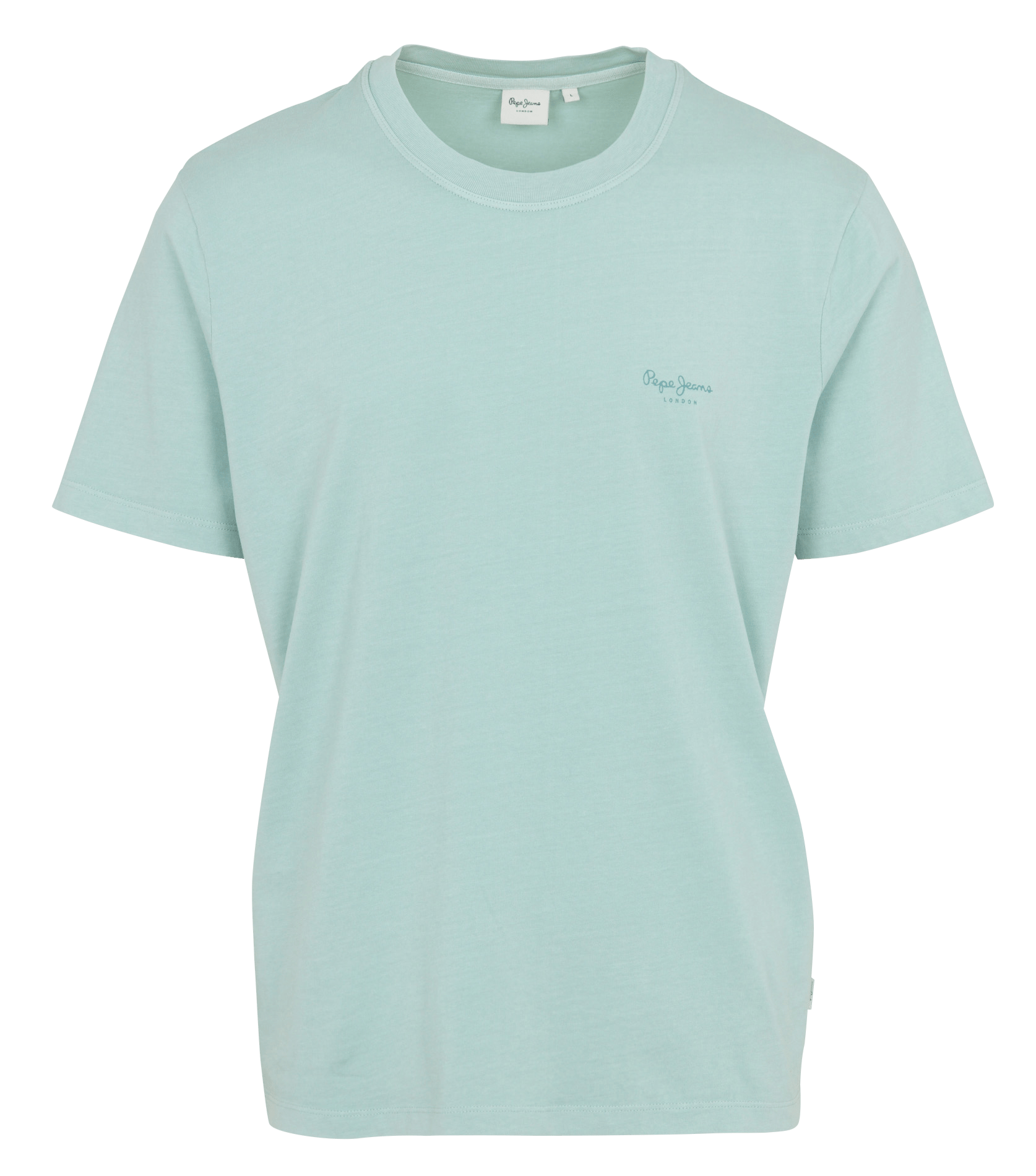 Tee-shirt droit col rond en coton PEPE JEANS