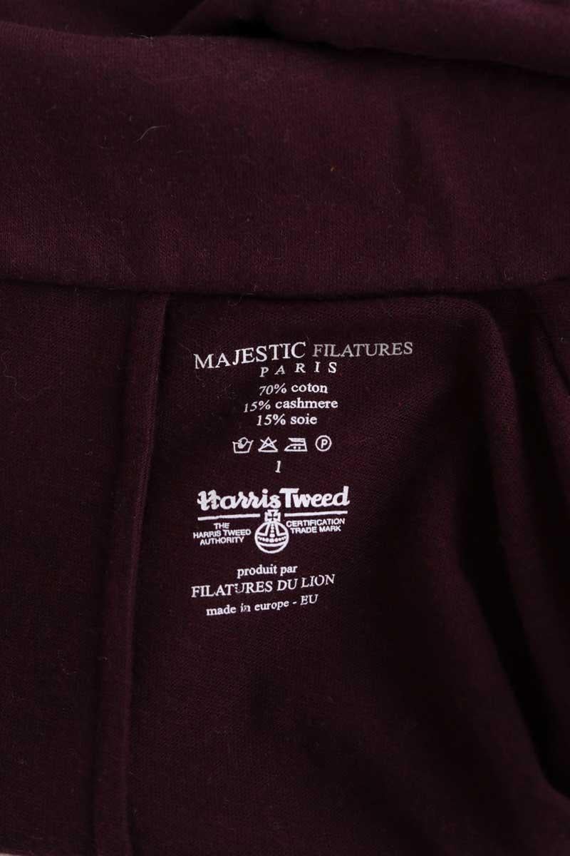 Blazer MAJESTIC FILATURES - SECONDE MAIN Purple