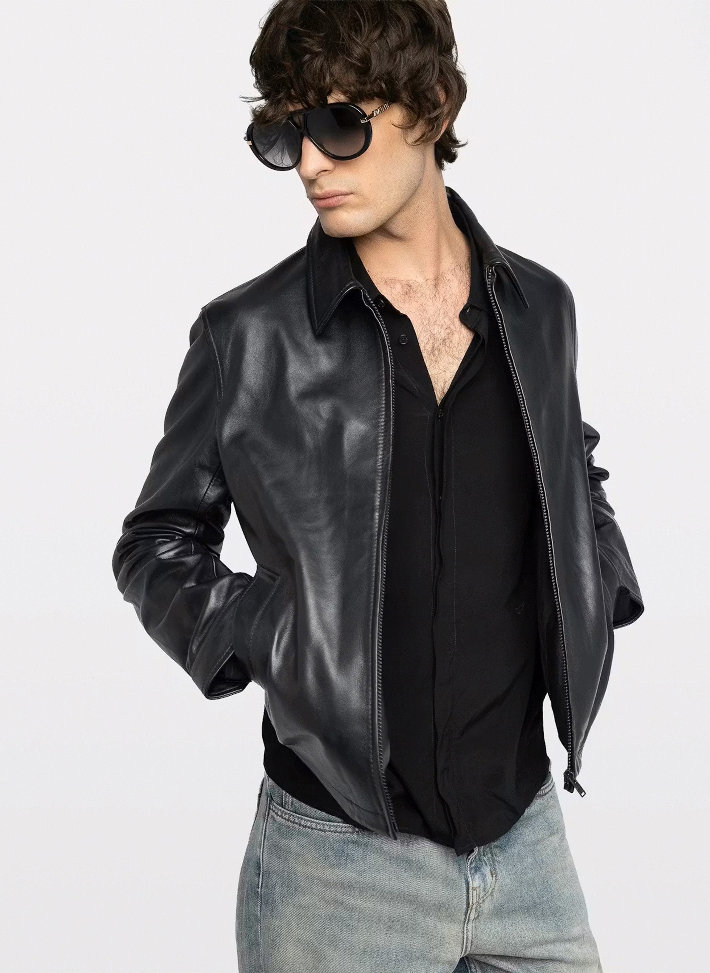 Blouson en cuir ZADIG&VOLTAIRE Black