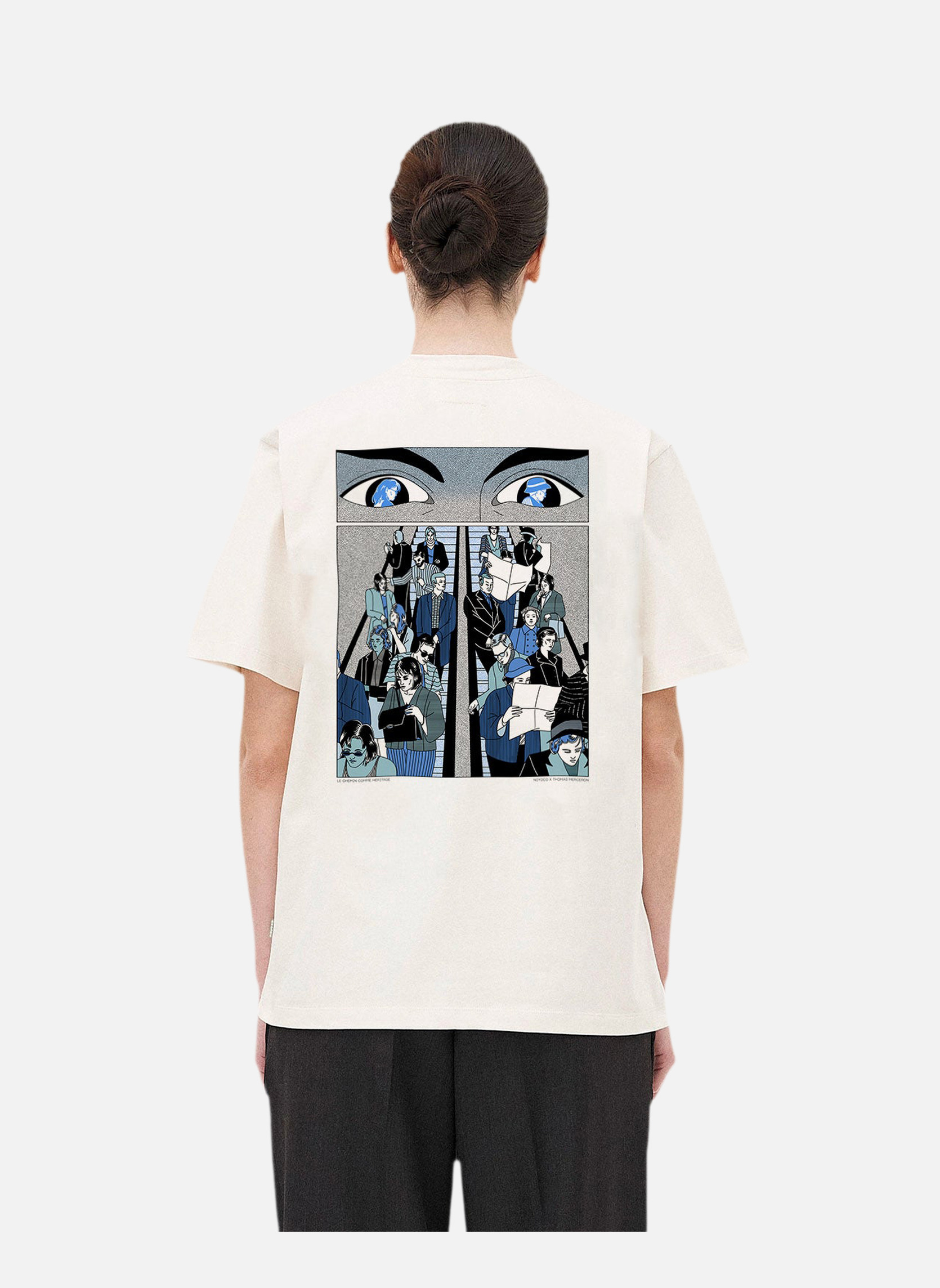 Oversized T-shirt York Merceron 2 Noyoco Beige