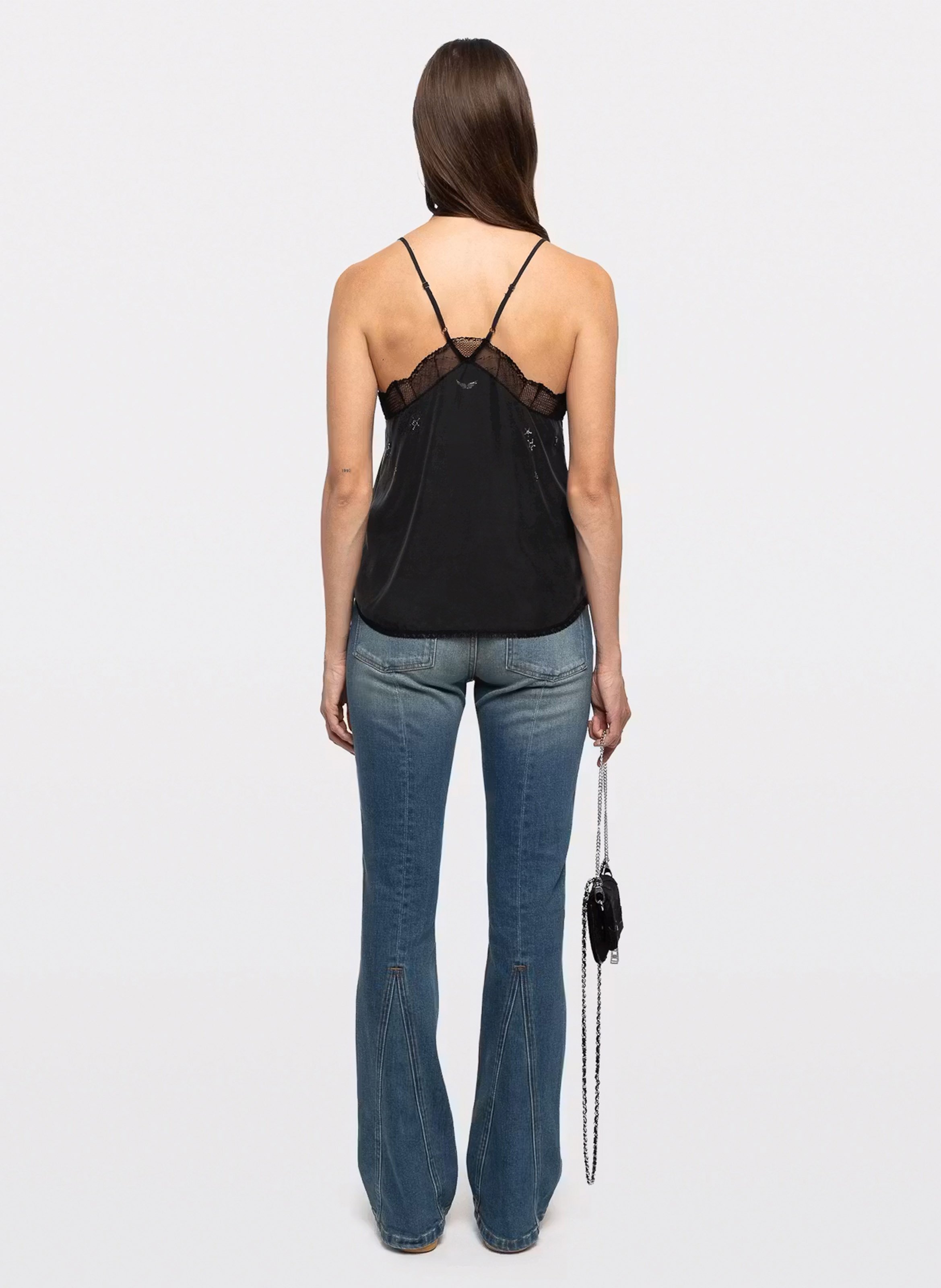 Caraco en soie ZADIG&VOLTAIRE Noir