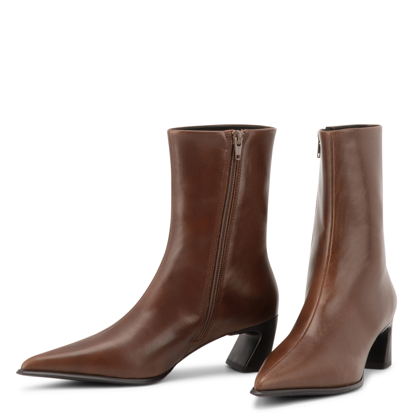 Spitze Lederstiefeletten VAGABOND Braun