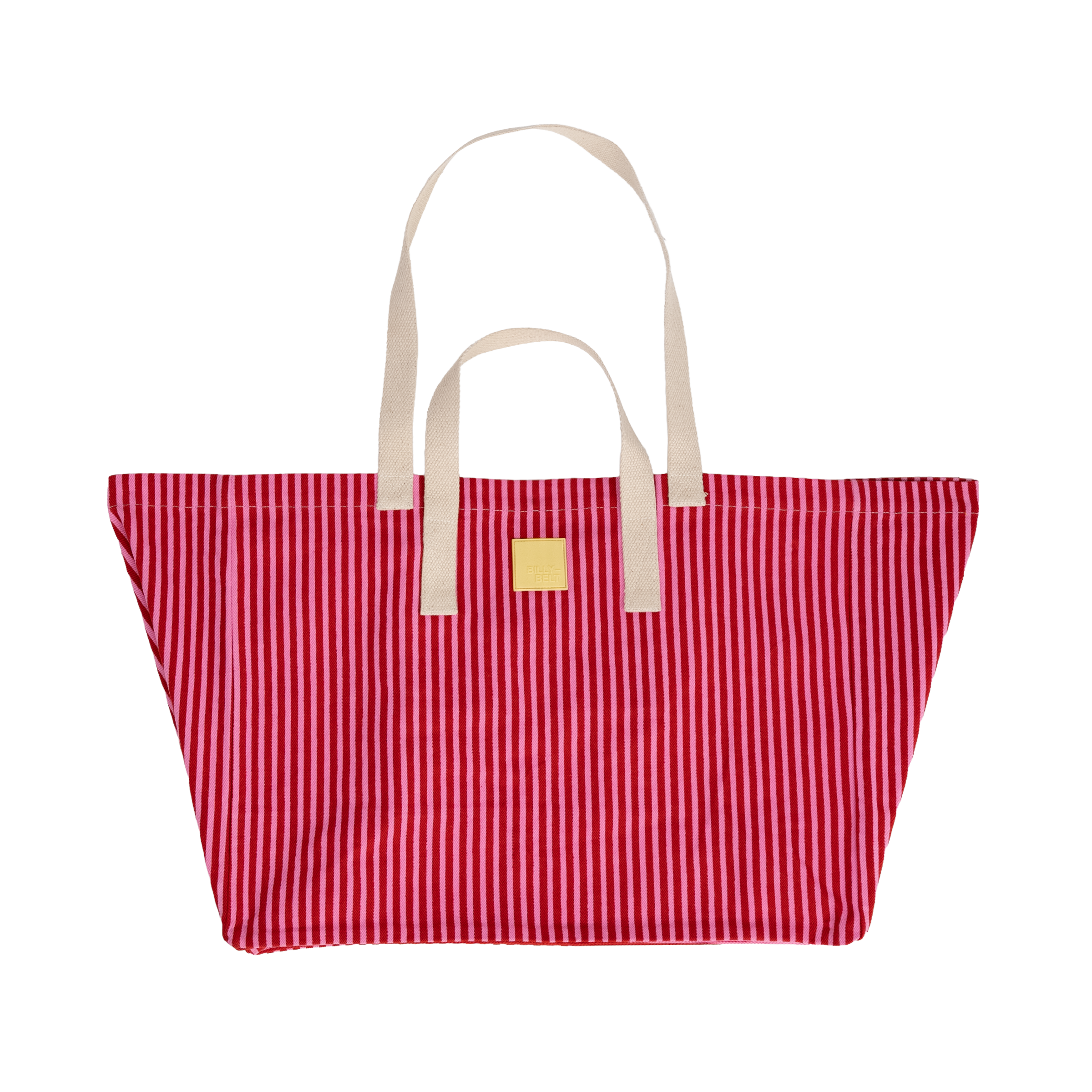 Sac cabas en coton biologique BILLYBELT Rose