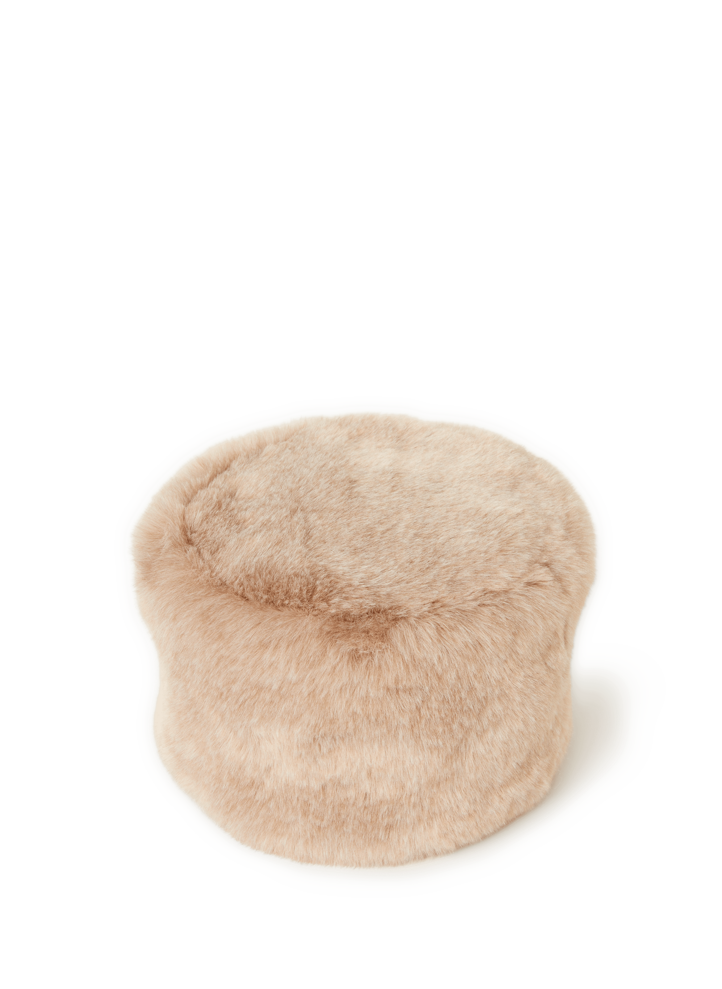 Faux fur hat AU PRINTEMPS PARIS Beige