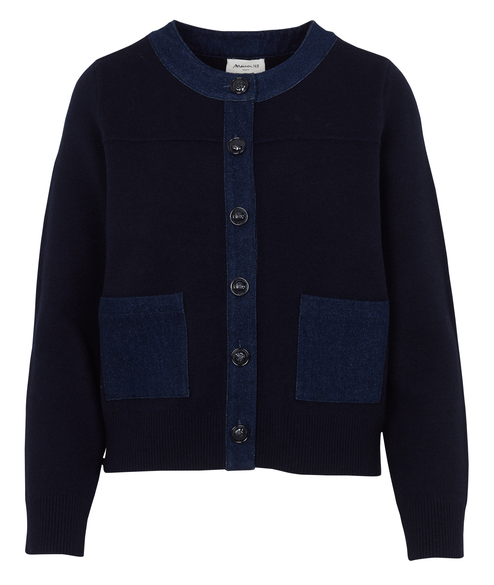 Veste droit en laine mélangée MAISON 123